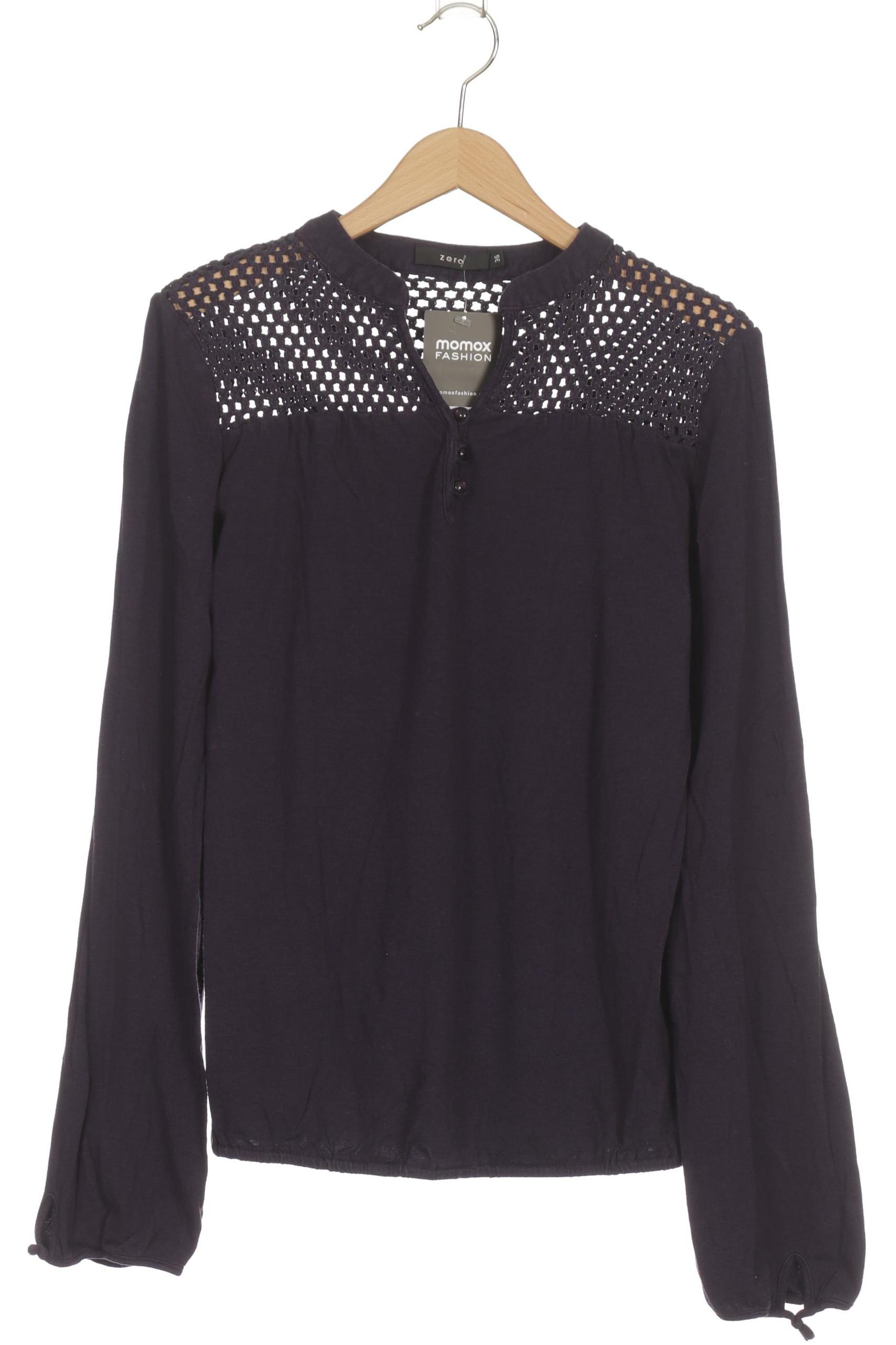 

Zero Damen Langarmshirt, flieder, Gr. 36