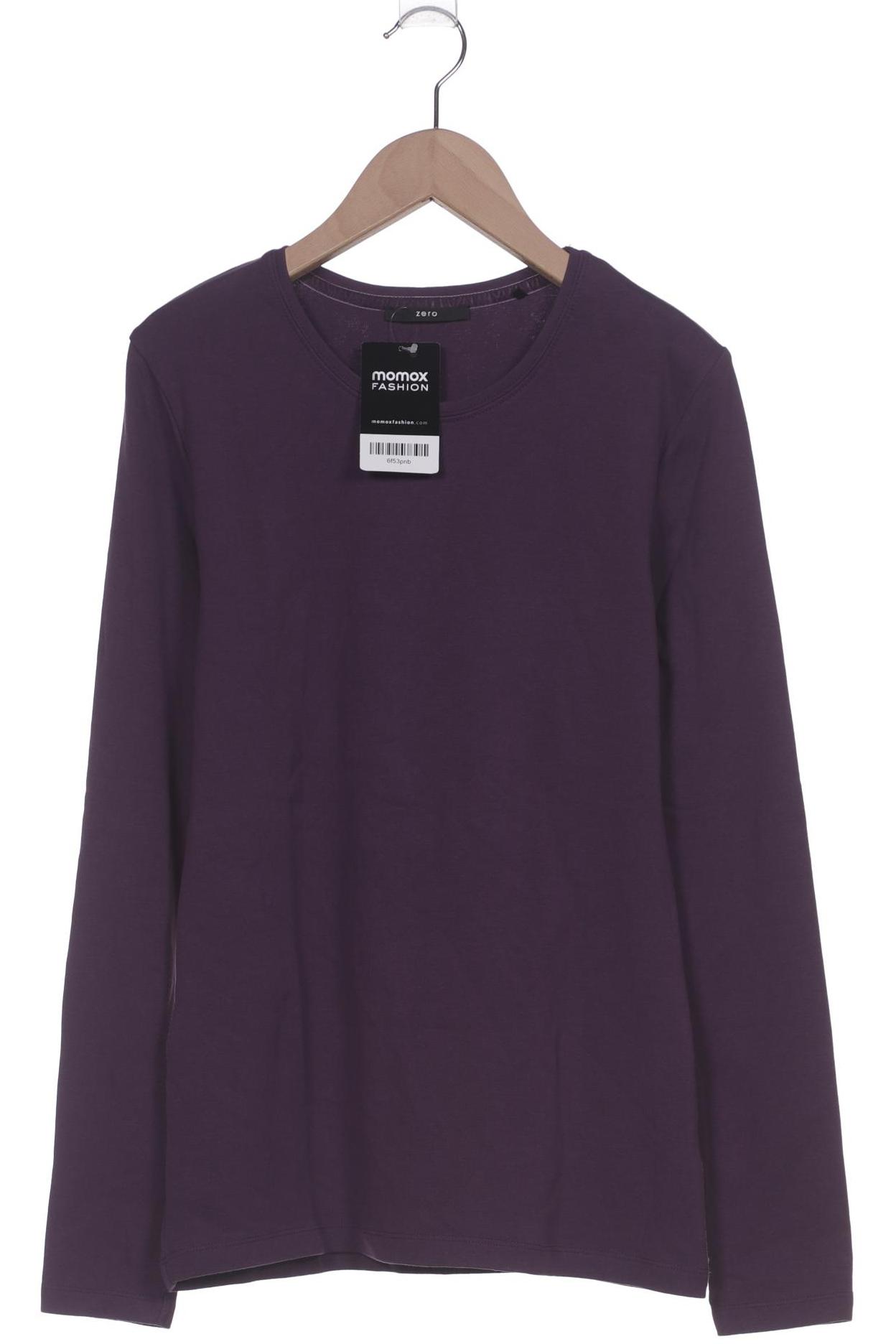 

Zero Damen Langarmshirt, flieder, Gr. 42