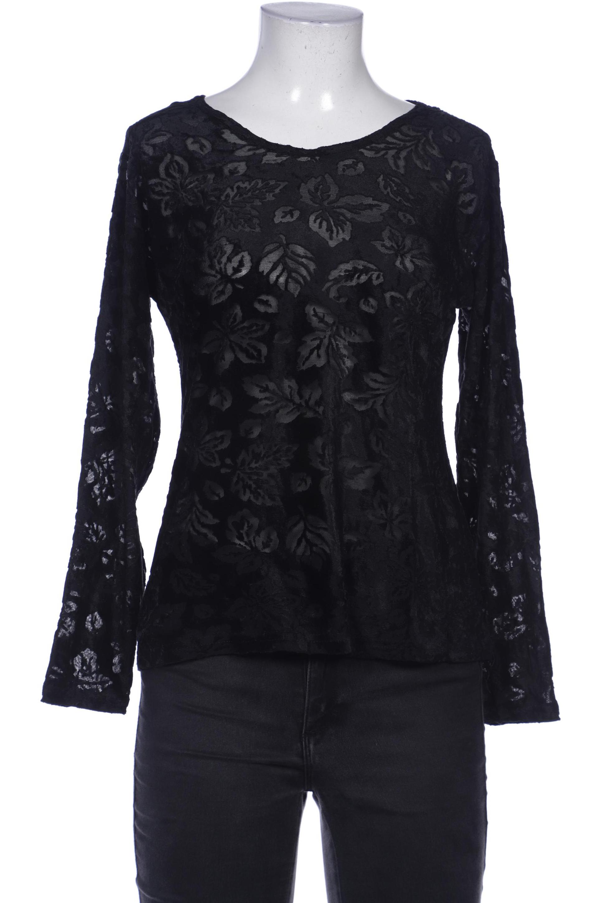 

Zero Damen Langarmshirt, schwarz, Gr. 38