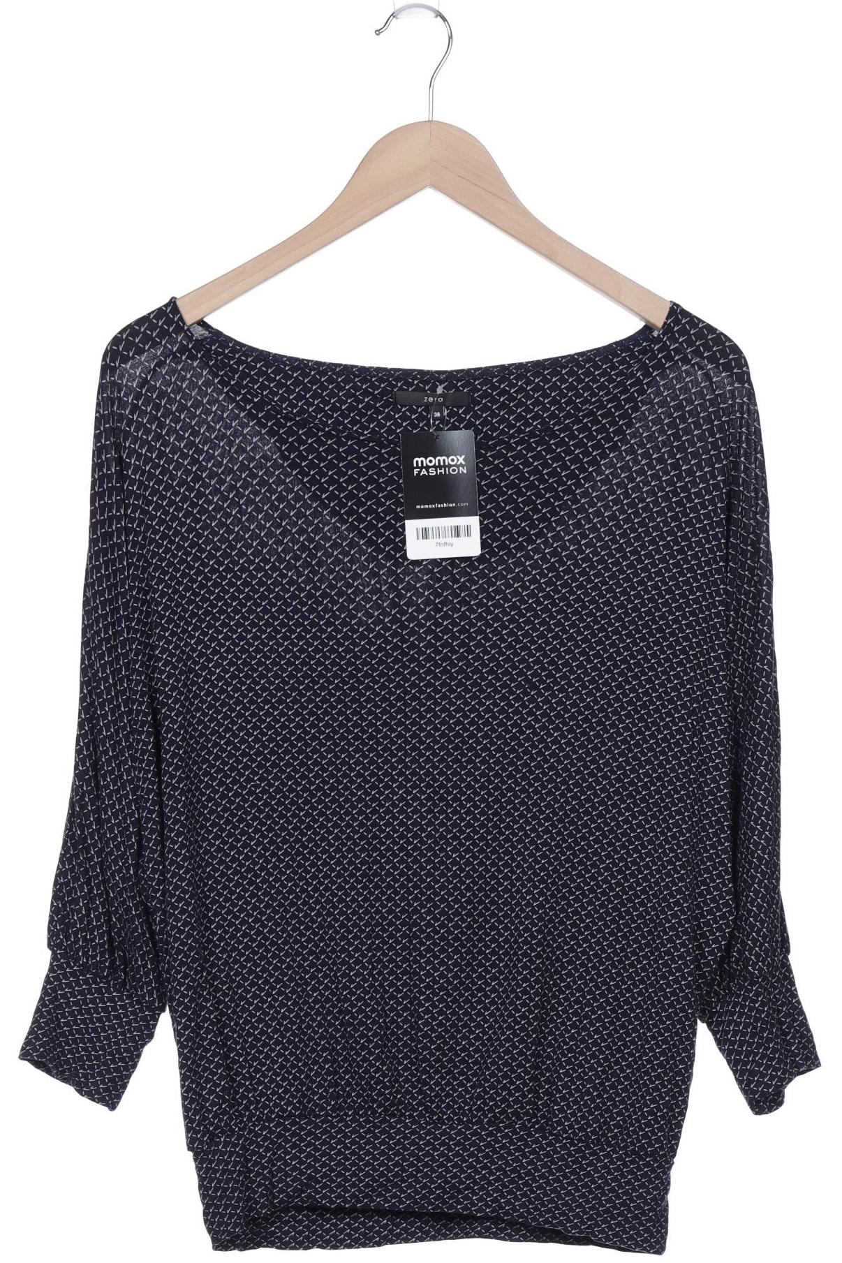 

Zero Damen Langarmshirt, marineblau, Gr. 38