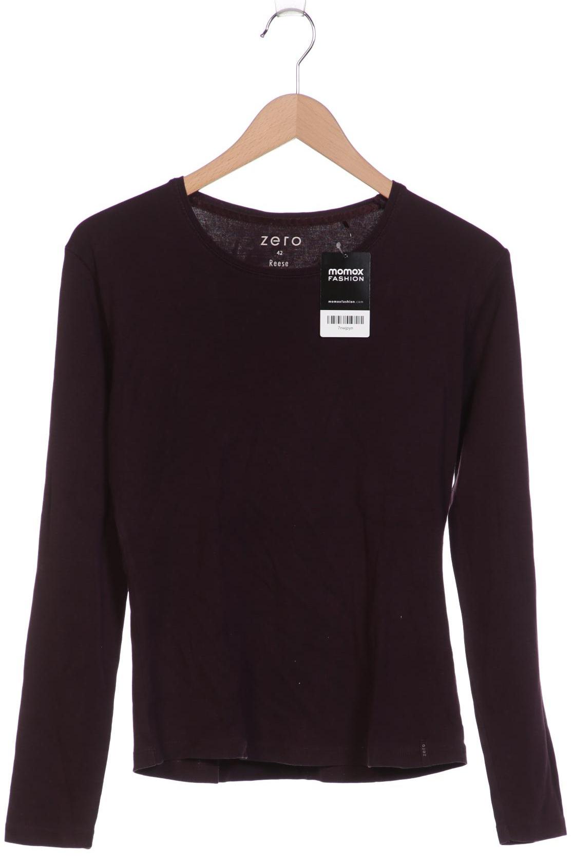 

Zero Damen Langarmshirt, flieder, Gr. 42
