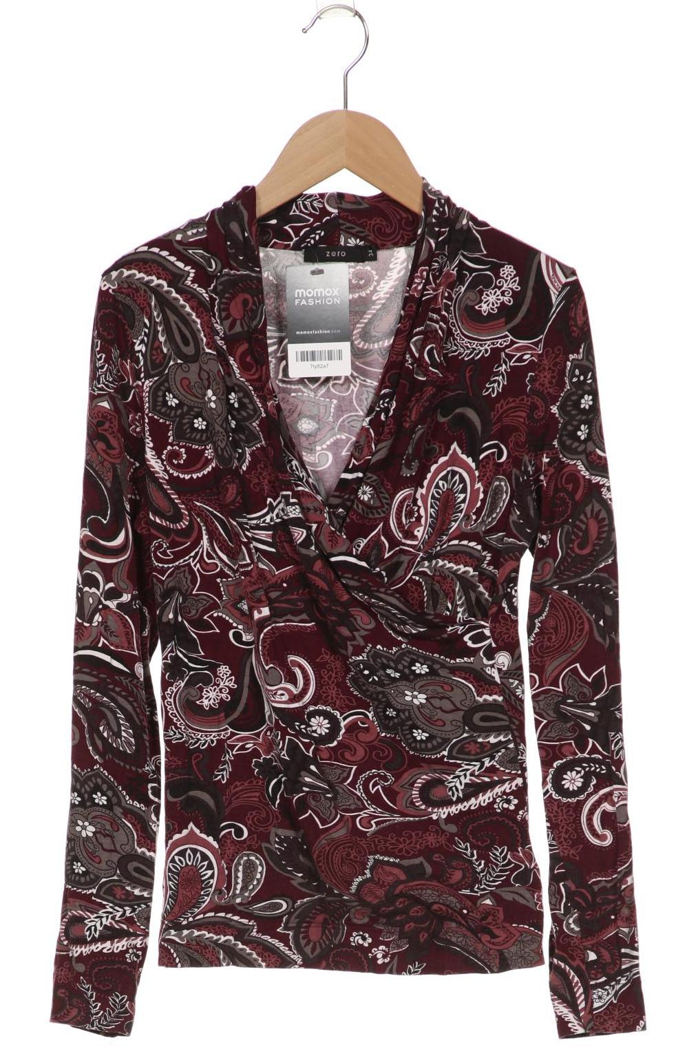 

ZERO Damen Langarmshirt, bordeaux