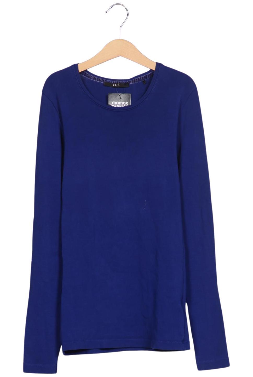 

Zero Damen Langarmshirt, marineblau, Gr. 34