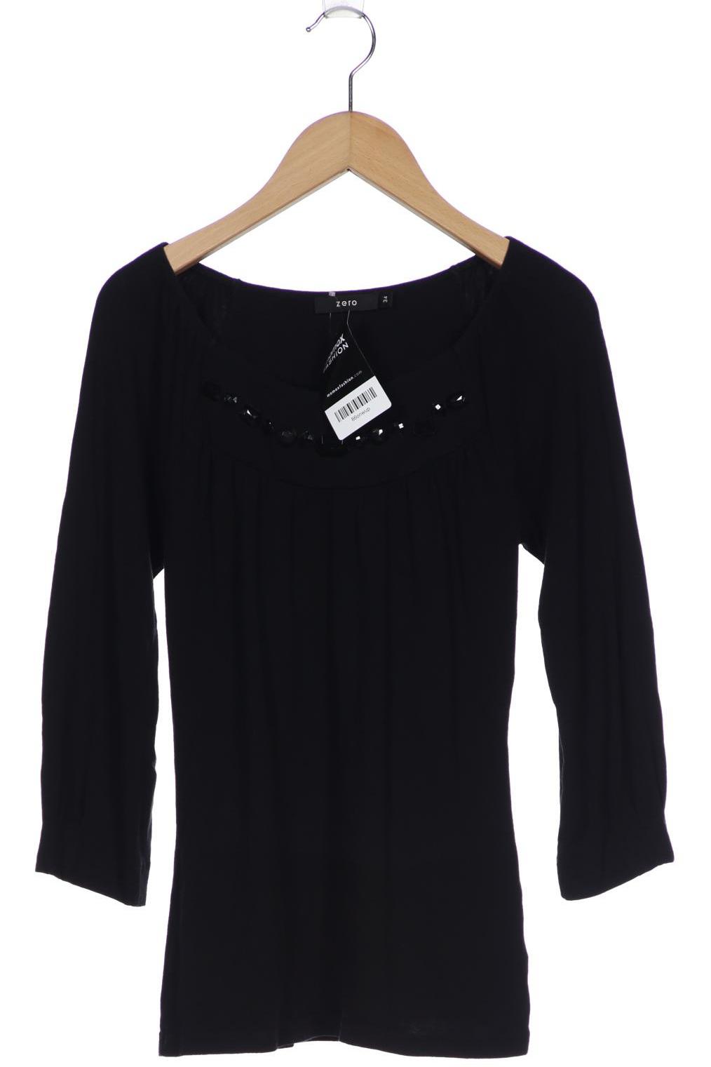 

ZERO Damen Langarmshirt, schwarz