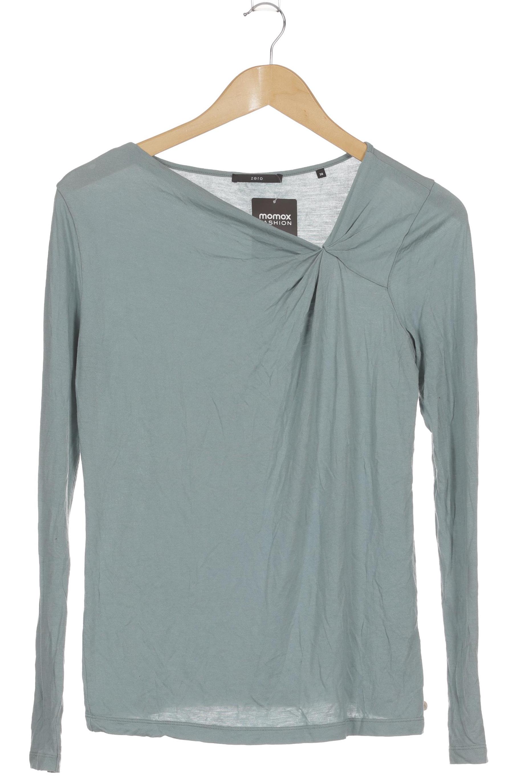 

Zero Damen Langarmshirt, türkis, Gr. 38