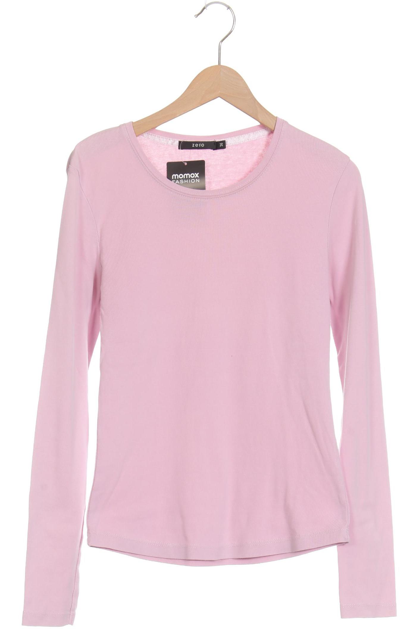 

Zero Damen Langarmshirt, pink, Gr. 36