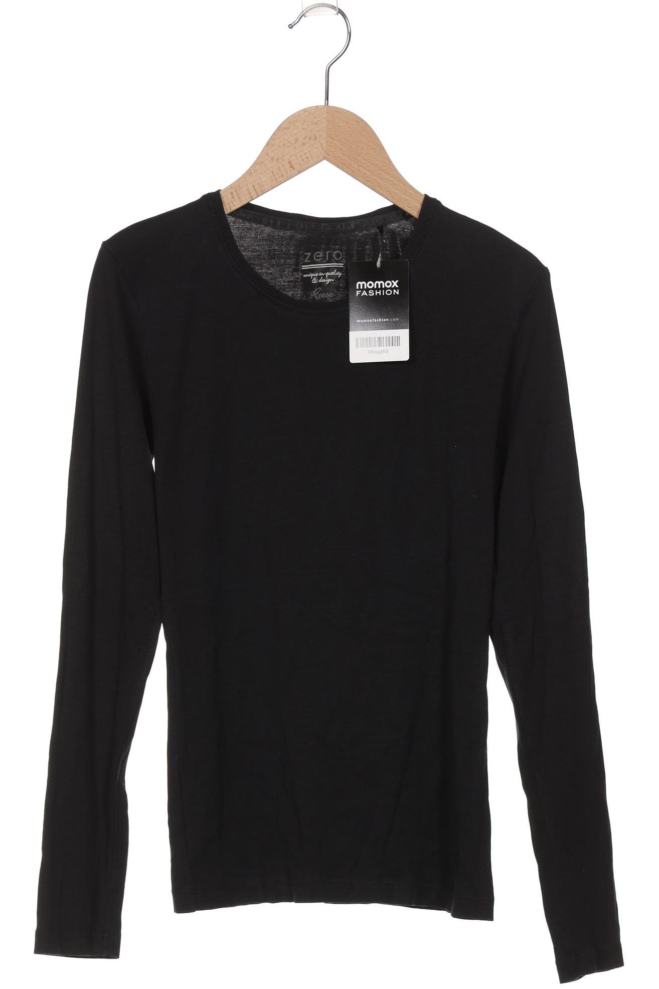 

Zero Damen Langarmshirt, schwarz, Gr. 36
