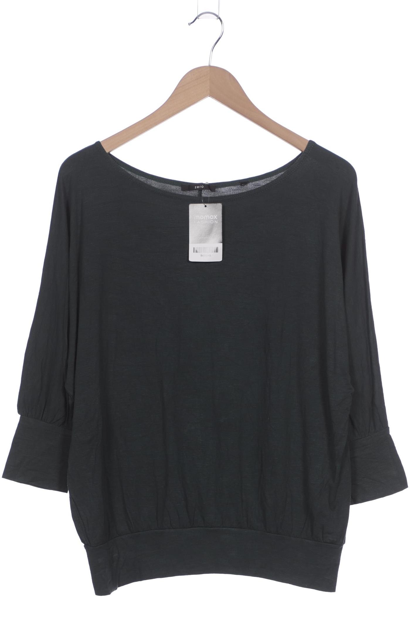 

Zero Damen Langarmshirt, türkis, Gr. 40