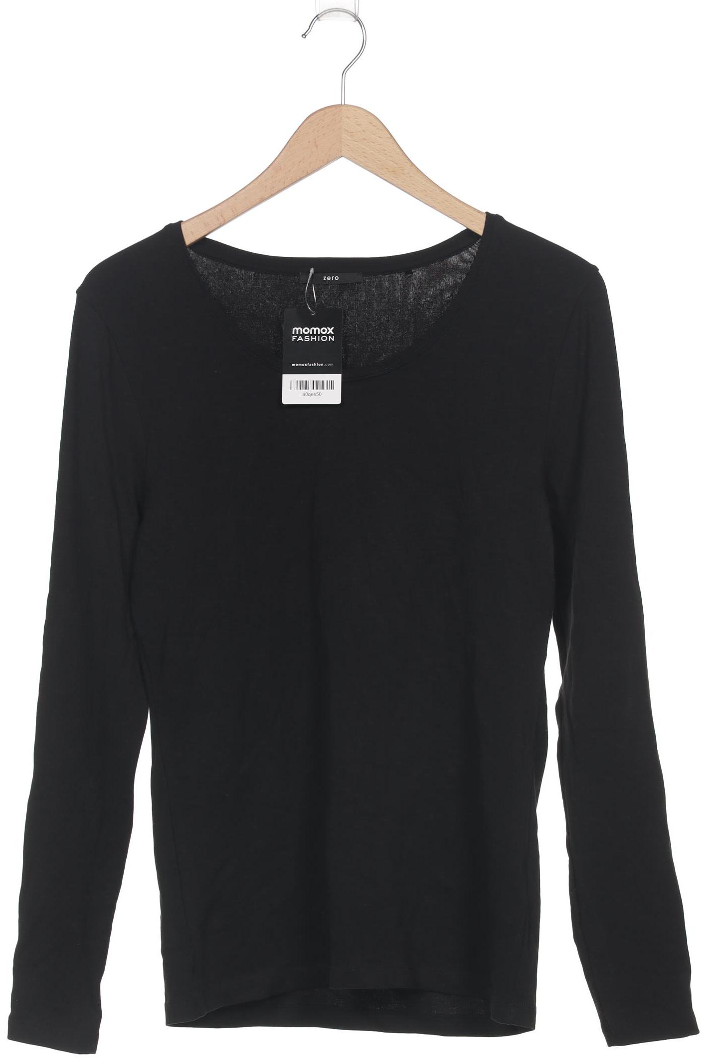 

Zero Damen Langarmshirt, schwarz, Gr. 44