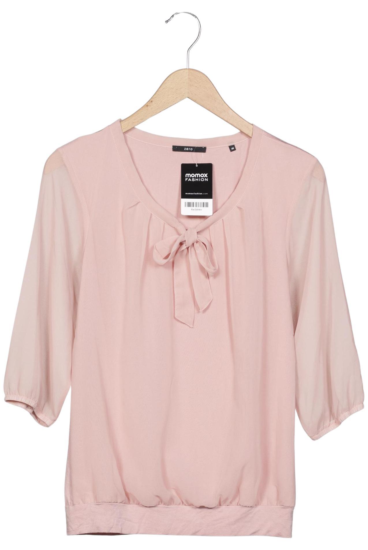 

Zero Damen Langarmshirt, pink, Gr. 36