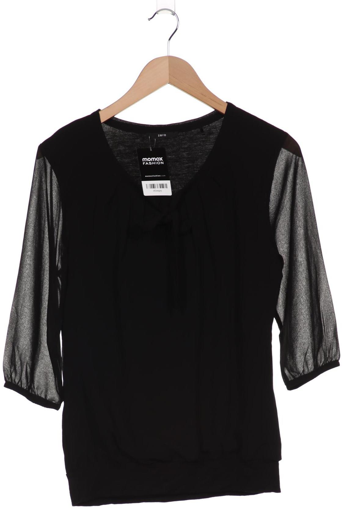 

ZERO Damen Langarmshirt, schwarz