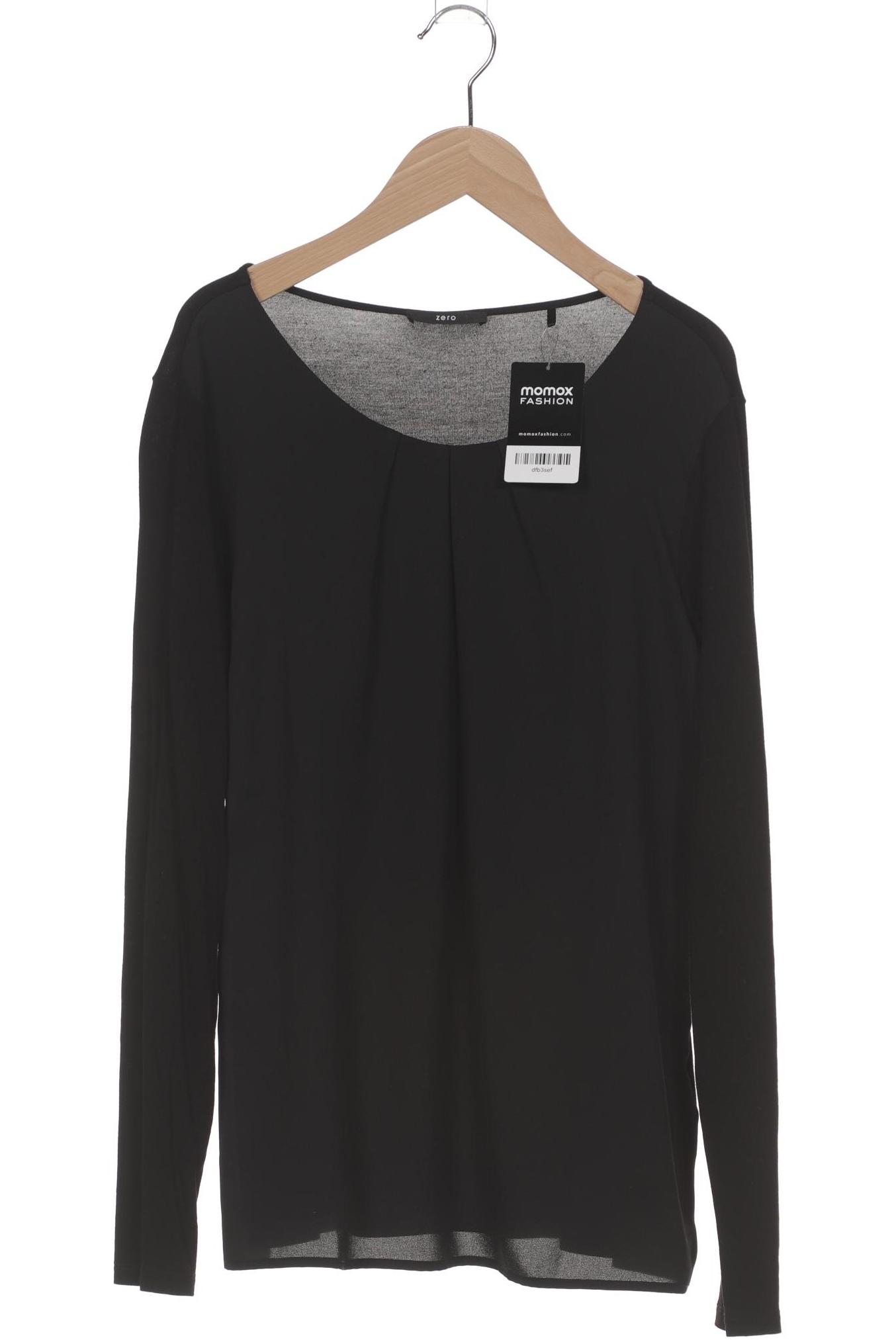 

Zero Damen Langarmshirt, schwarz, Gr. 40