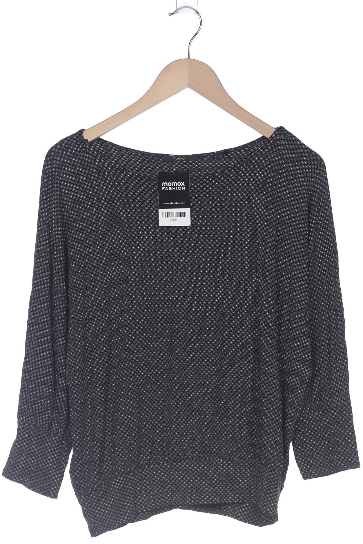 

Zero Damen Langarmshirt, schwarz, Gr. 38
