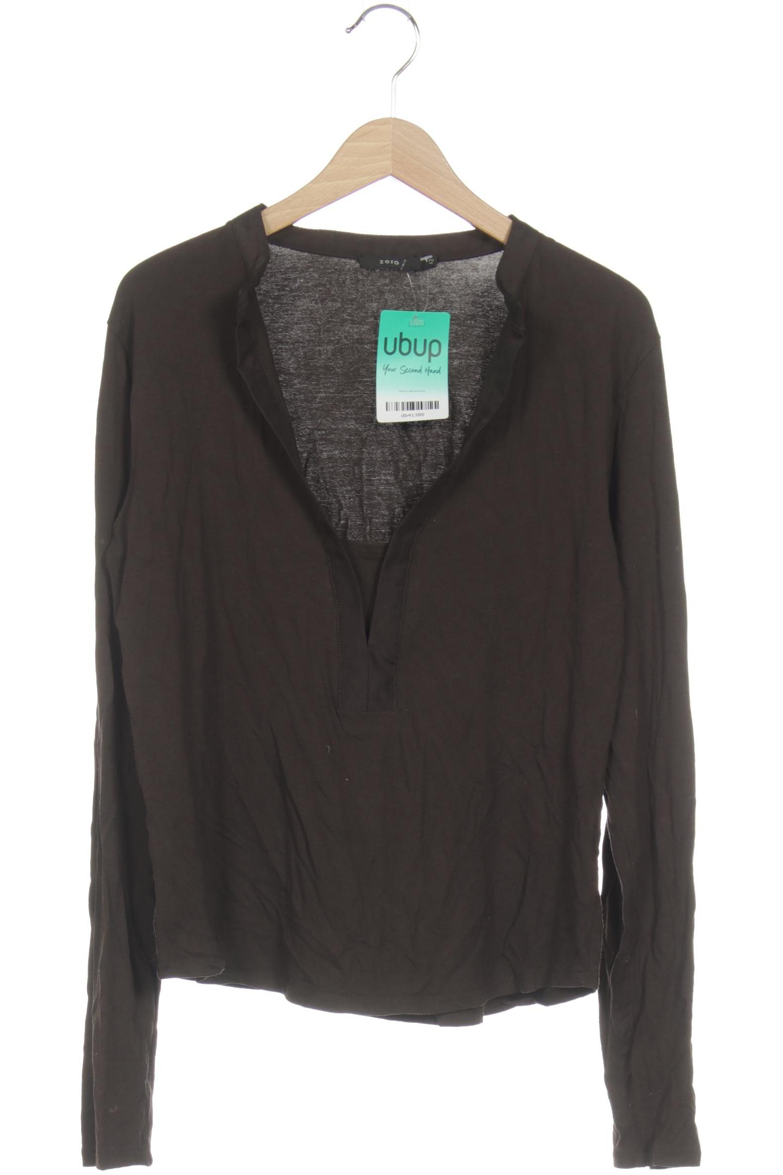 

Zero Damen Langarmshirt, braun, Gr. 42