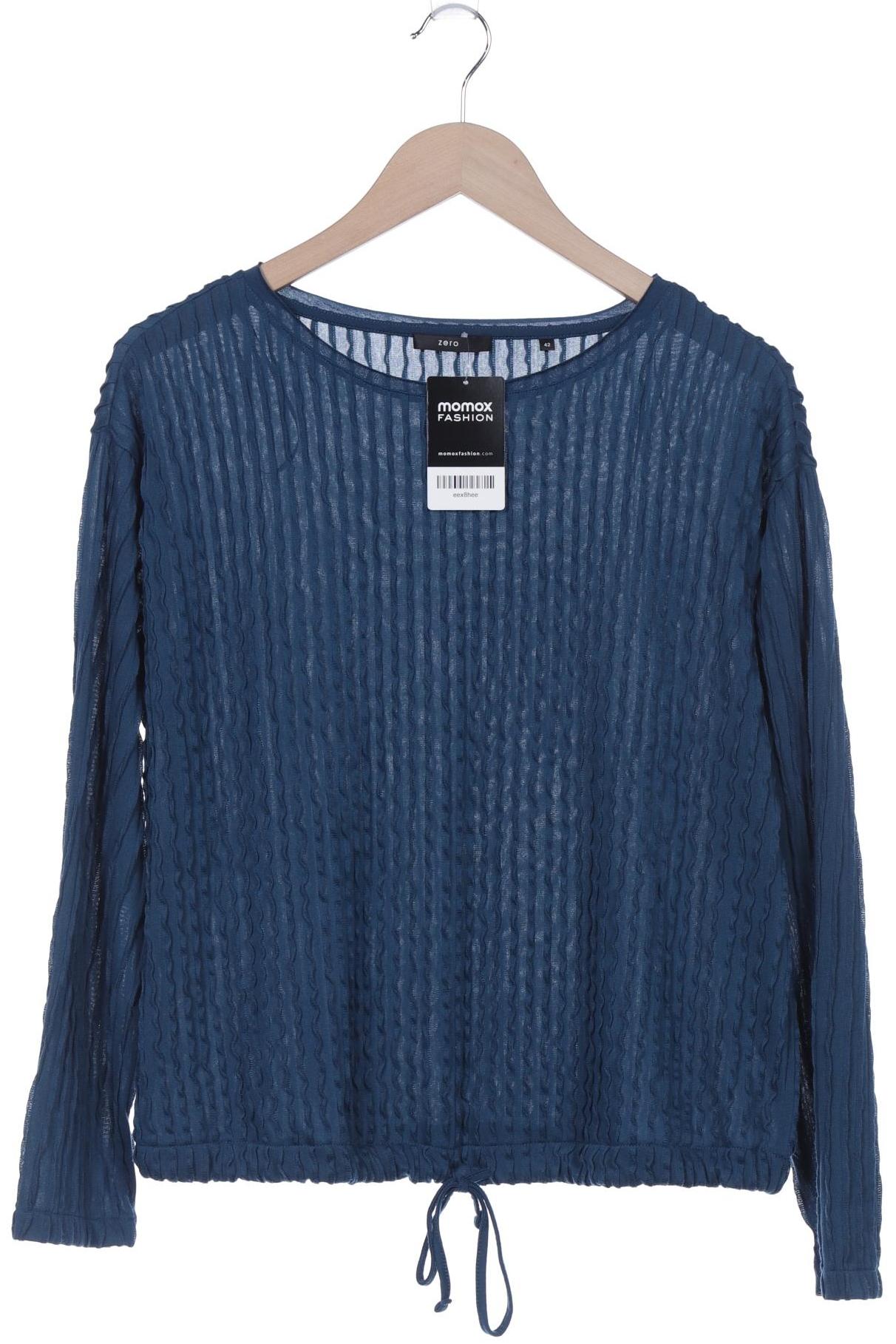 

Zero Damen Langarmshirt, türkis, Gr. 42