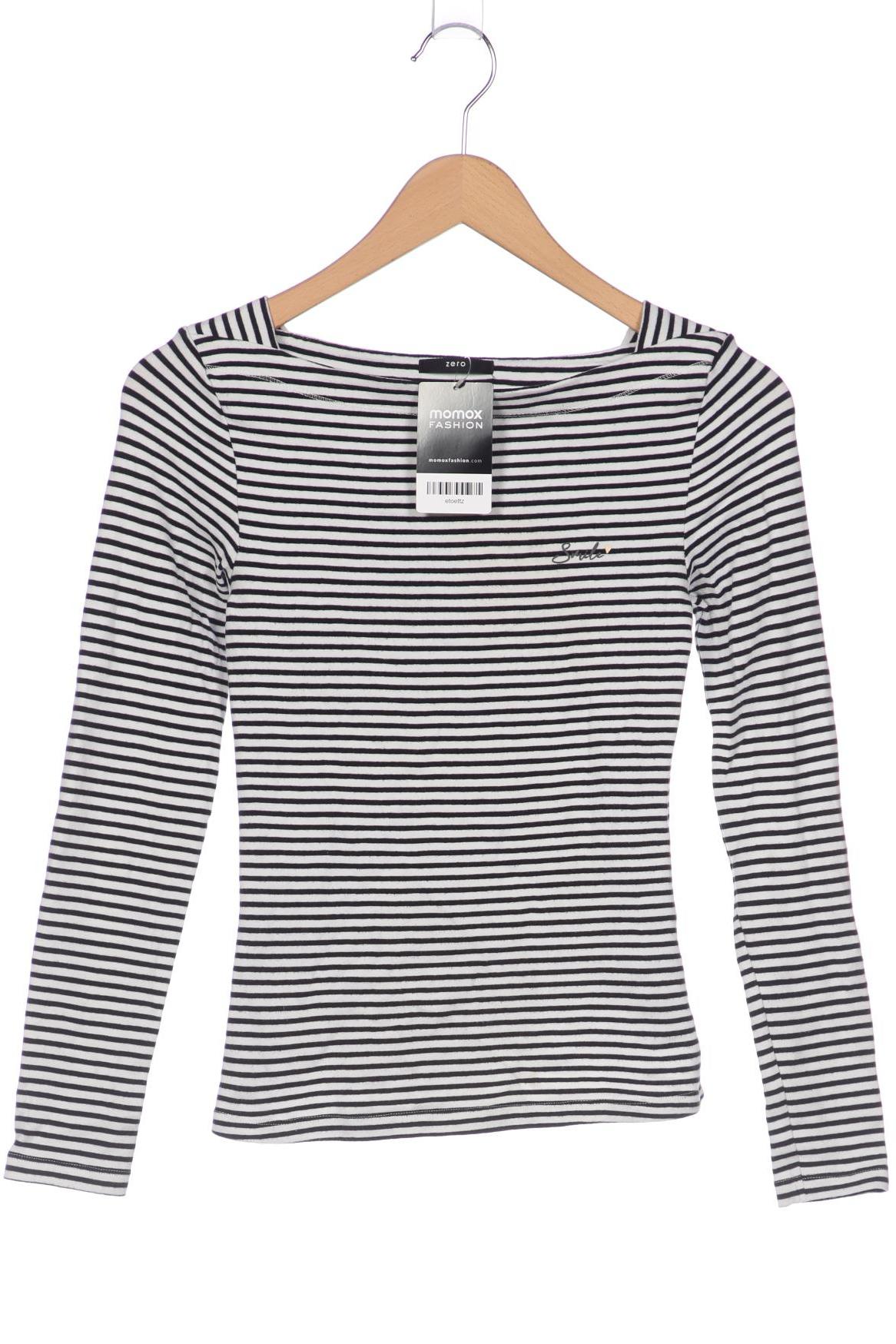 

Zero Damen Langarmshirt, weiß, Gr. 36