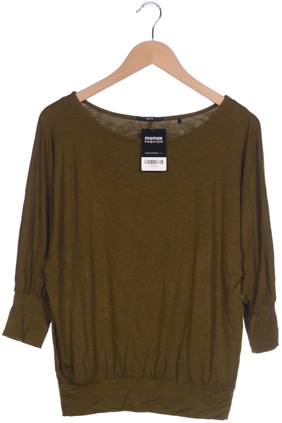 

Zero Damen Langarmshirt, grün, Gr. 40