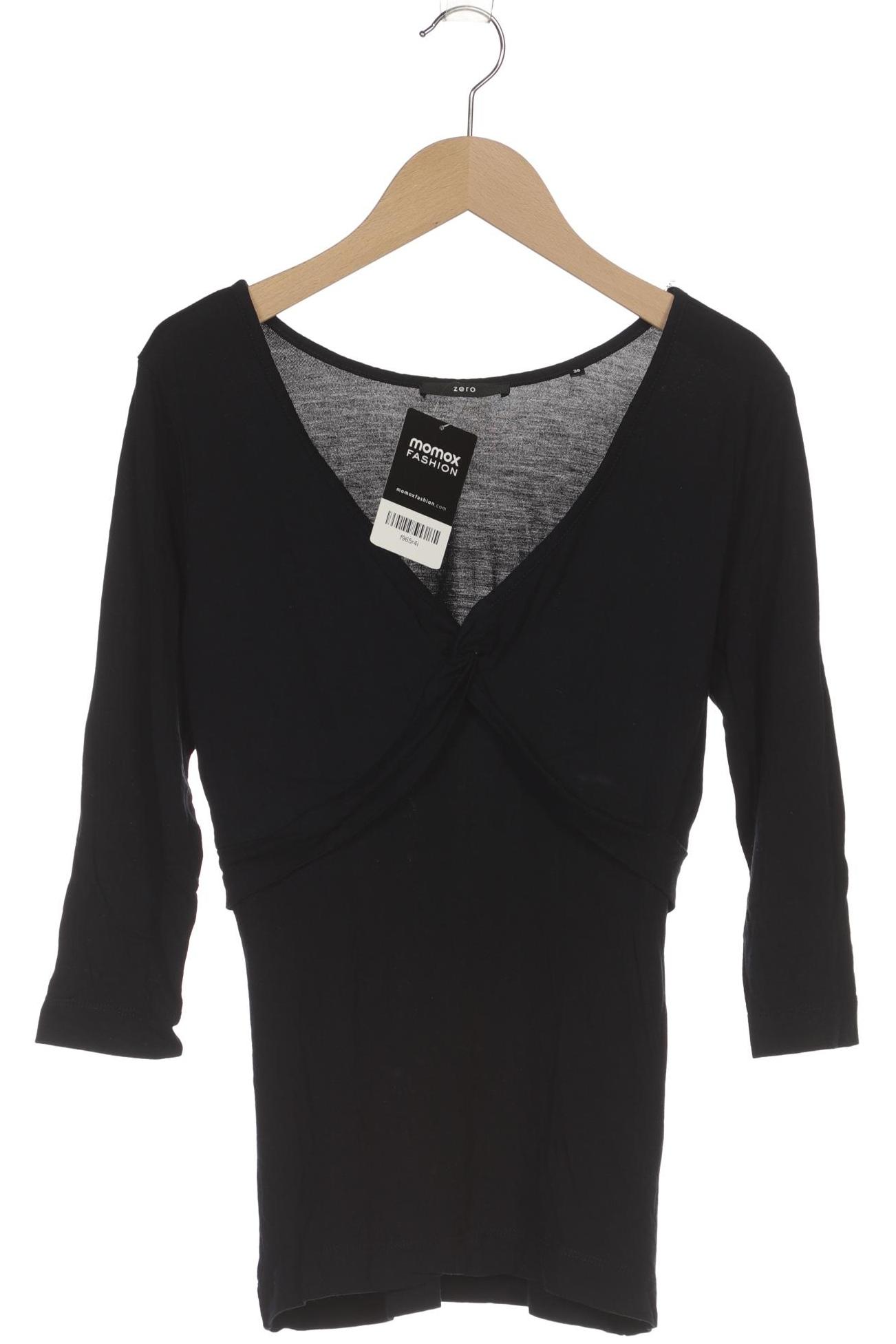 

Zero Damen Langarmshirt, marineblau, Gr. 36