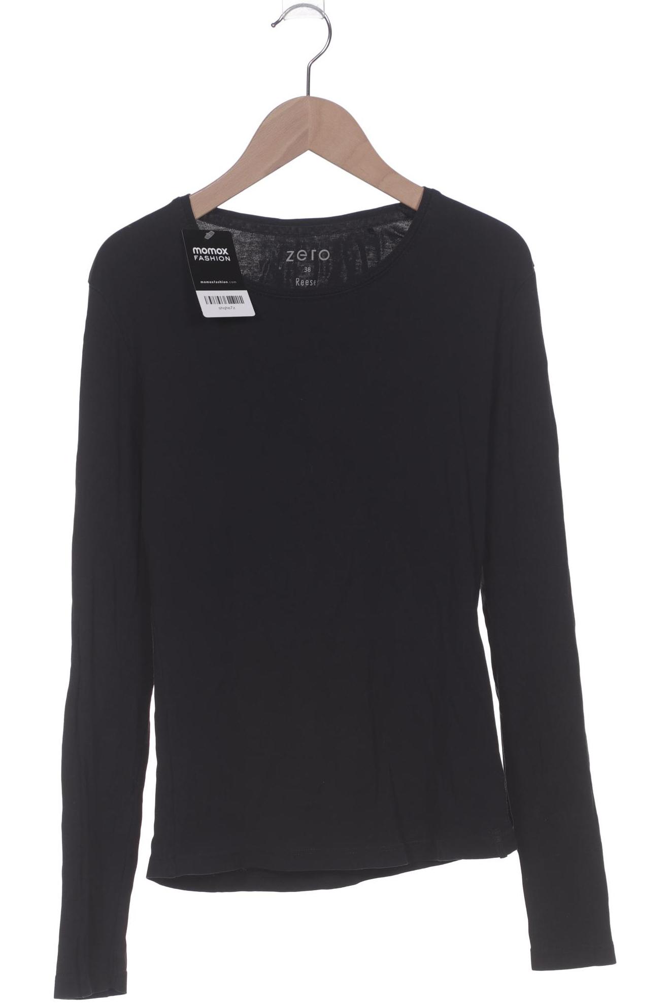 

Zero Damen Langarmshirt, schwarz, Gr. 38