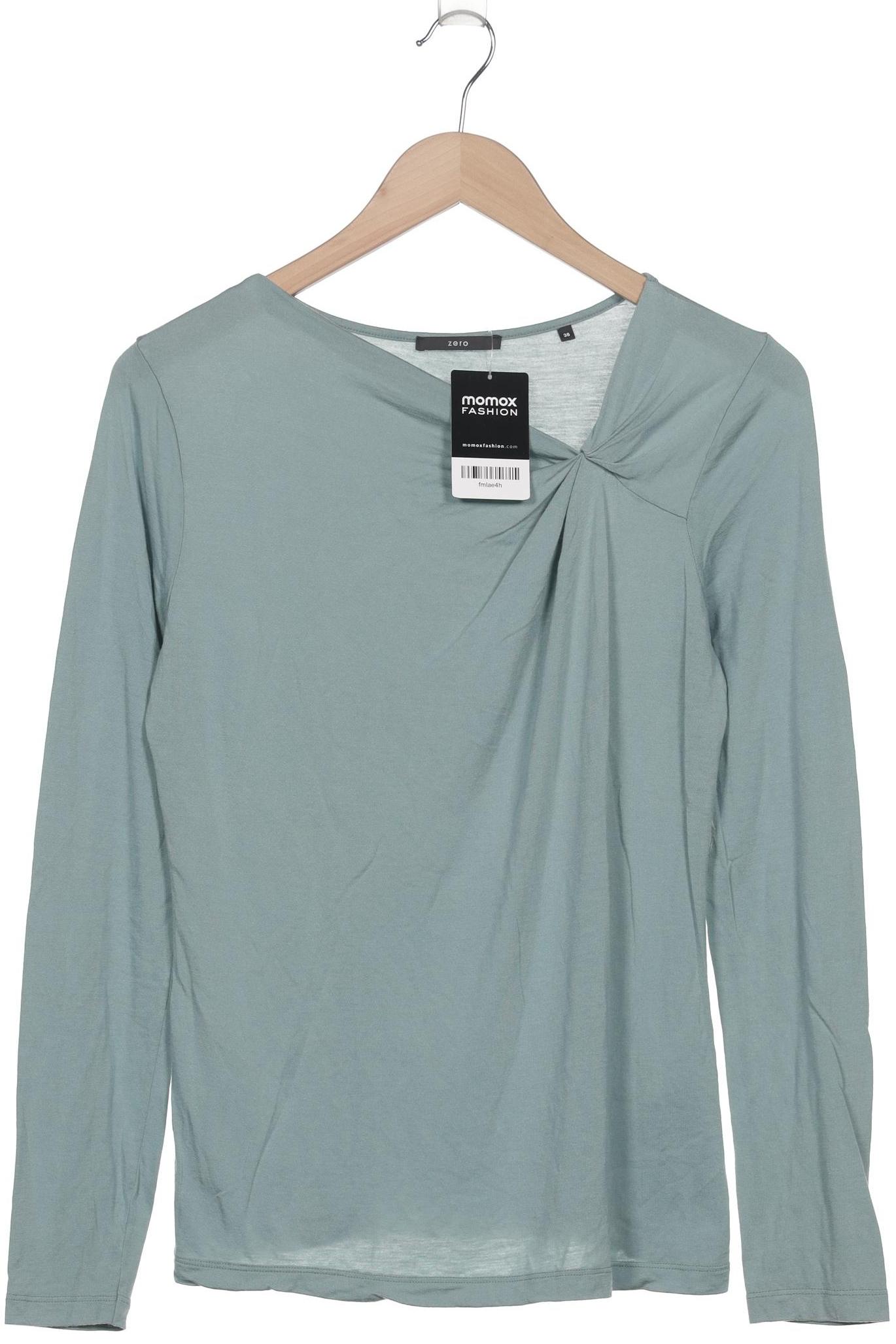 

Zero Damen Langarmshirt, türkis, Gr. 38