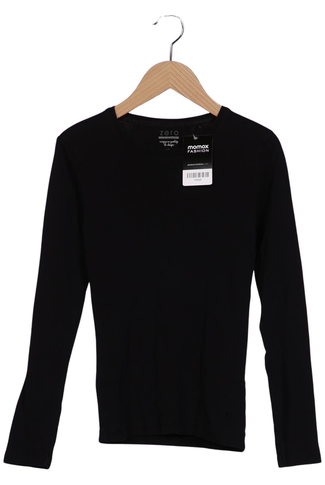 

Zero Damen Langarmshirt, schwarz, Gr. 34