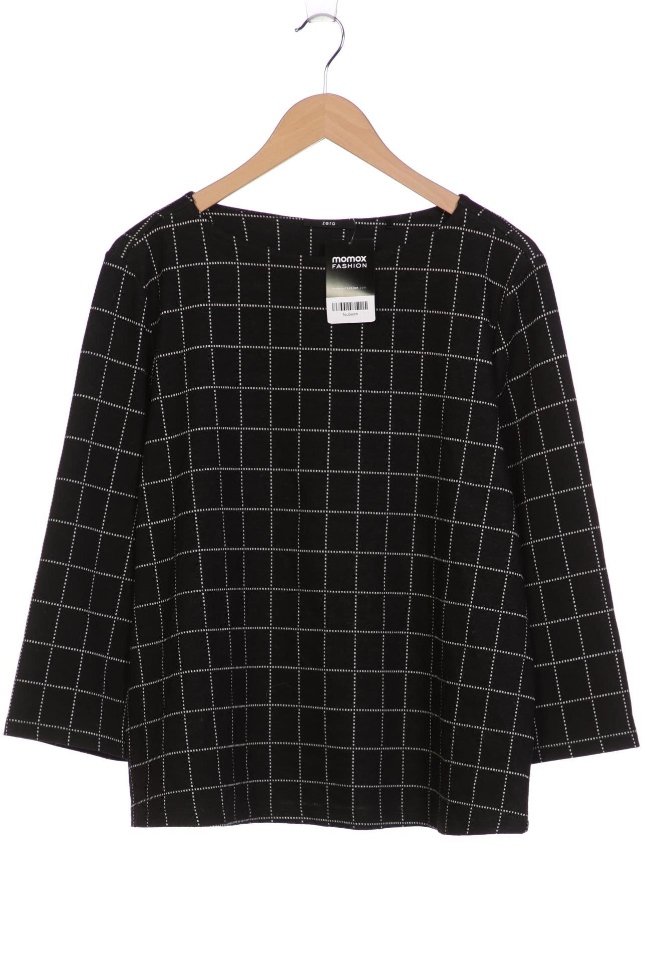 

Zero Damen Langarmshirt, schwarz, Gr. 44