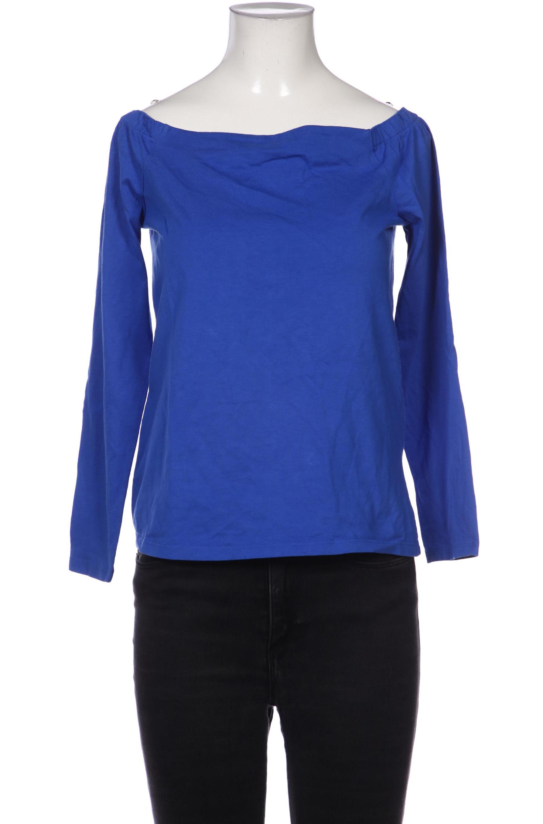 

Zero Damen Langarmshirt, blau, Gr. 36