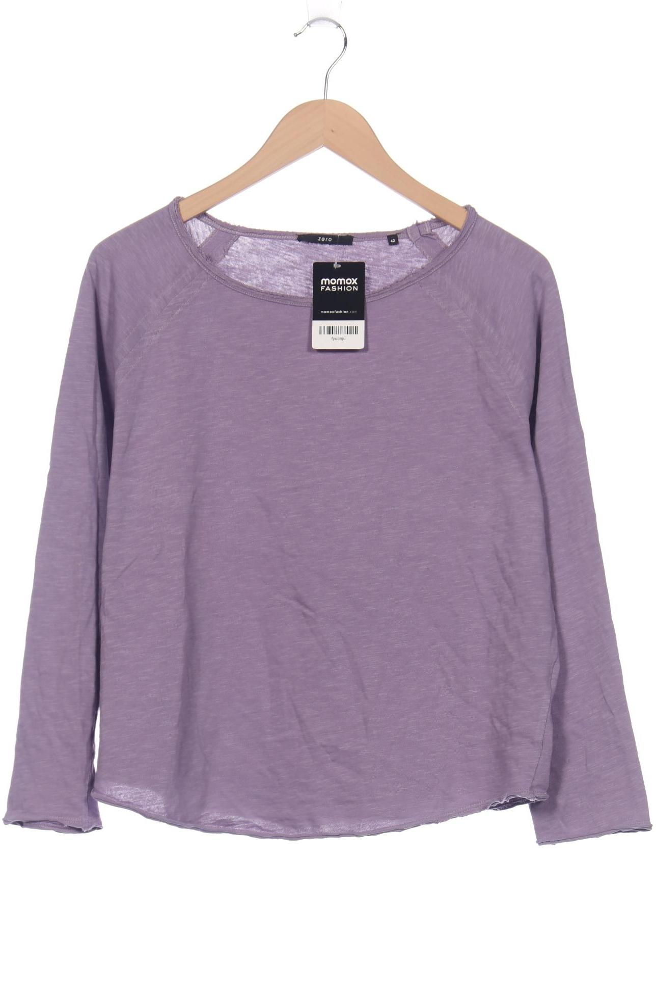

Zero Damen Langarmshirt, flieder, Gr. 42