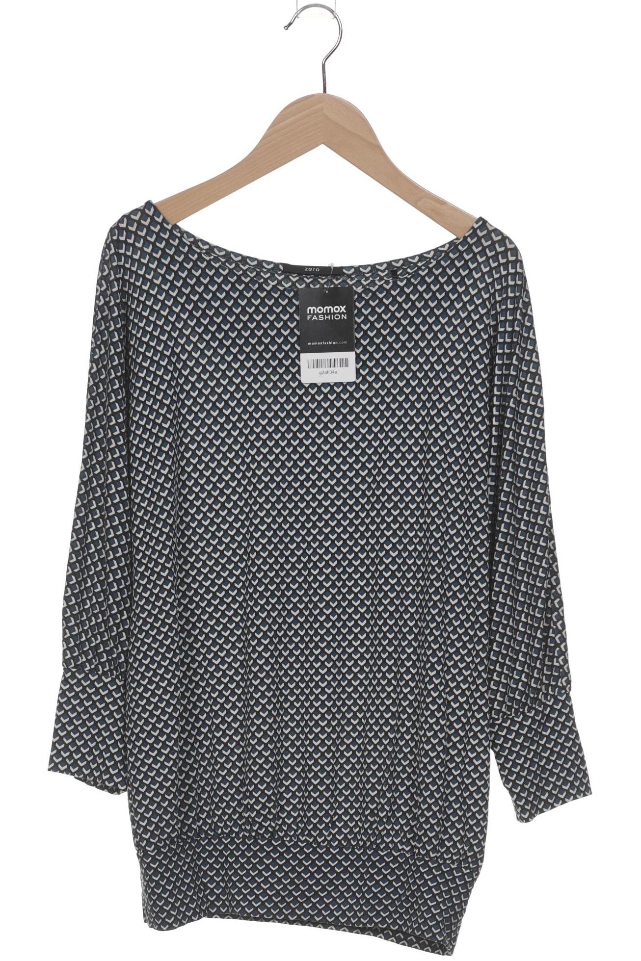 

Zero Damen Langarmshirt, marineblau, Gr. 36