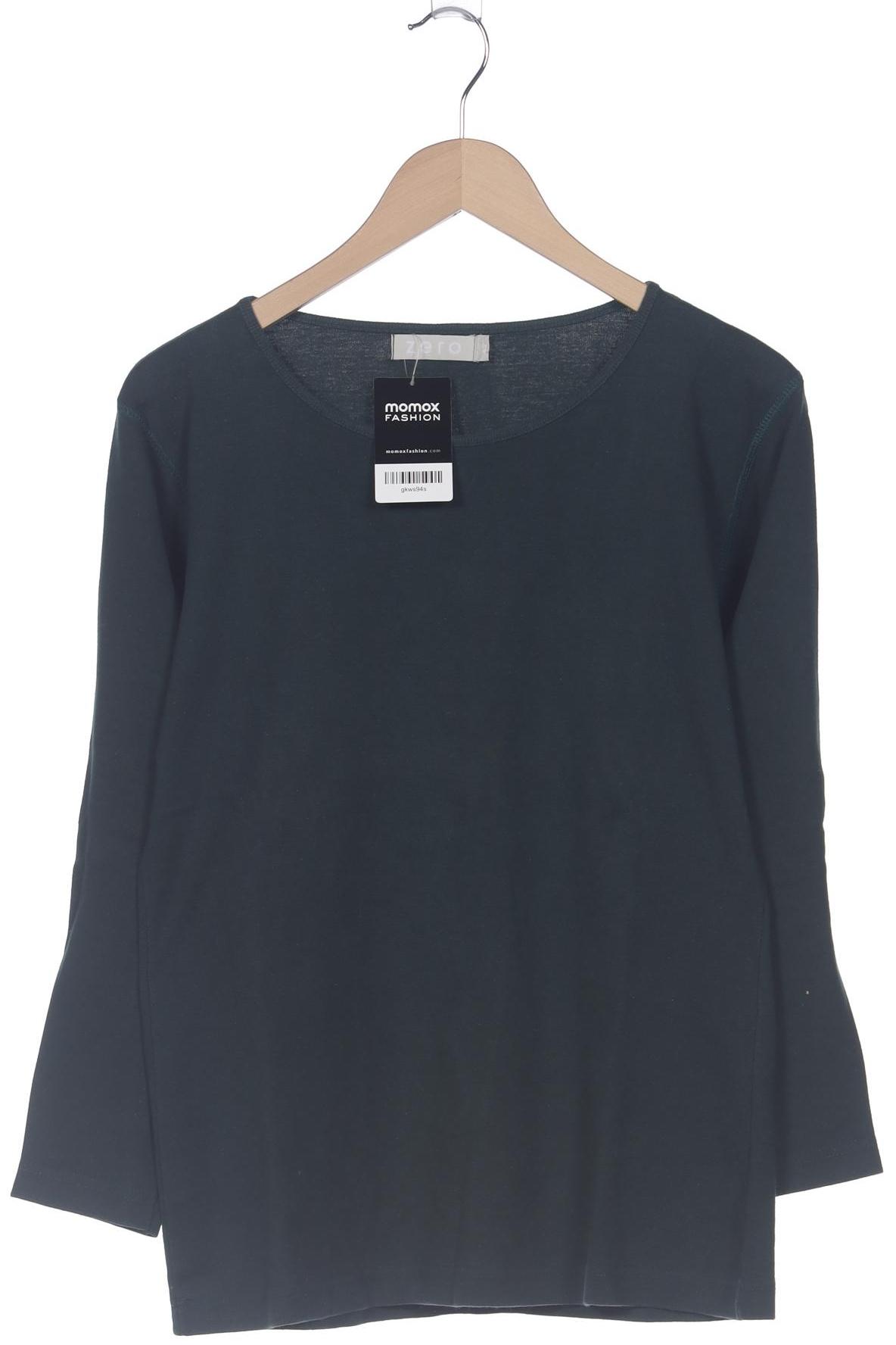 

Zero Damen Langarmshirt, grün, Gr. 42