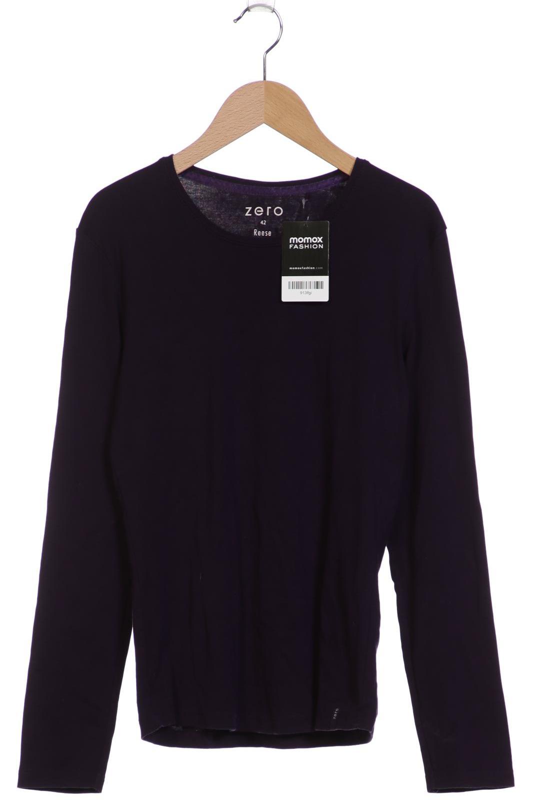

Zero Damen Langarmshirt, flieder, Gr. 42