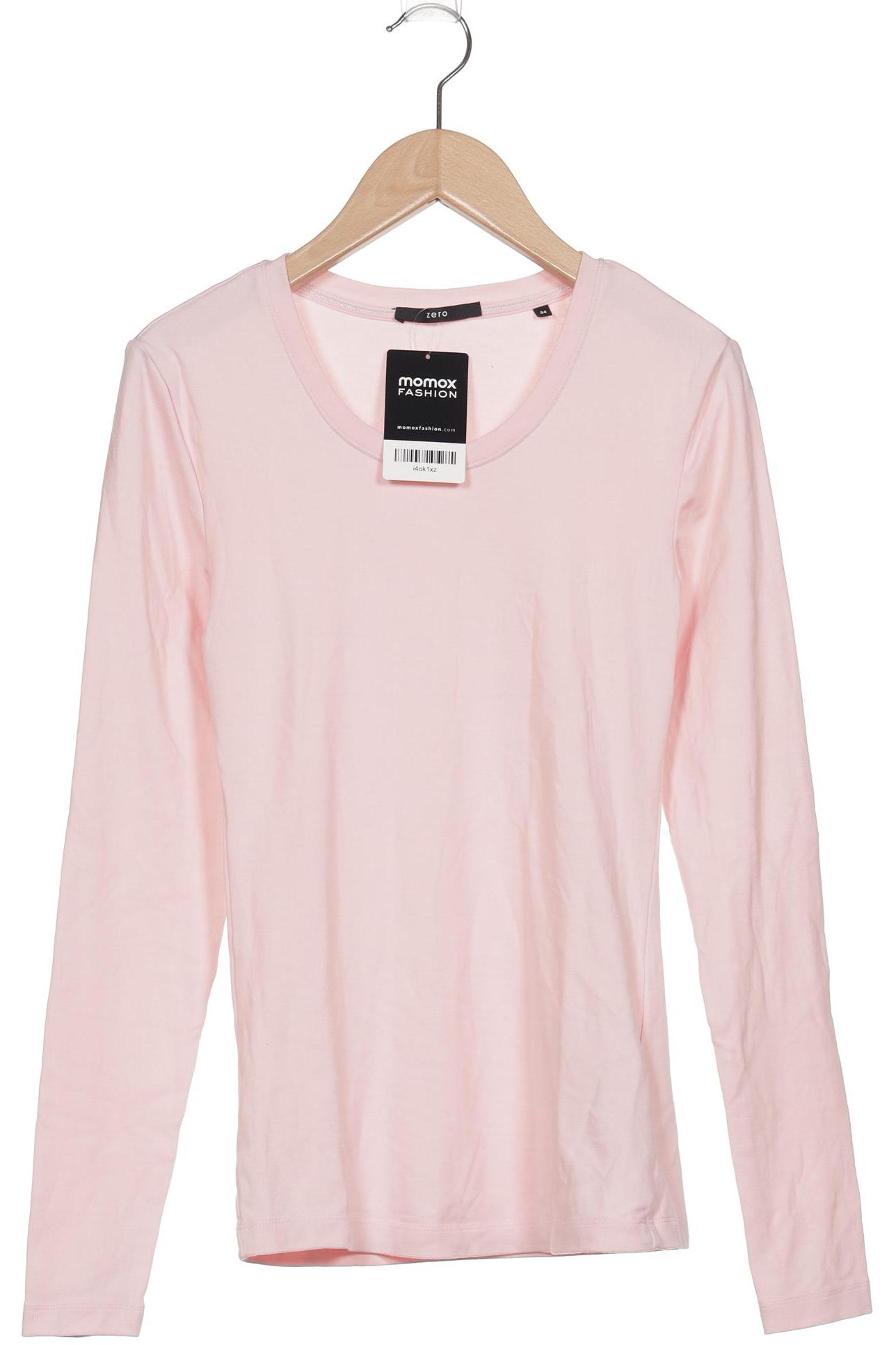 

Zero Damen Langarmshirt, pink, Gr. 34