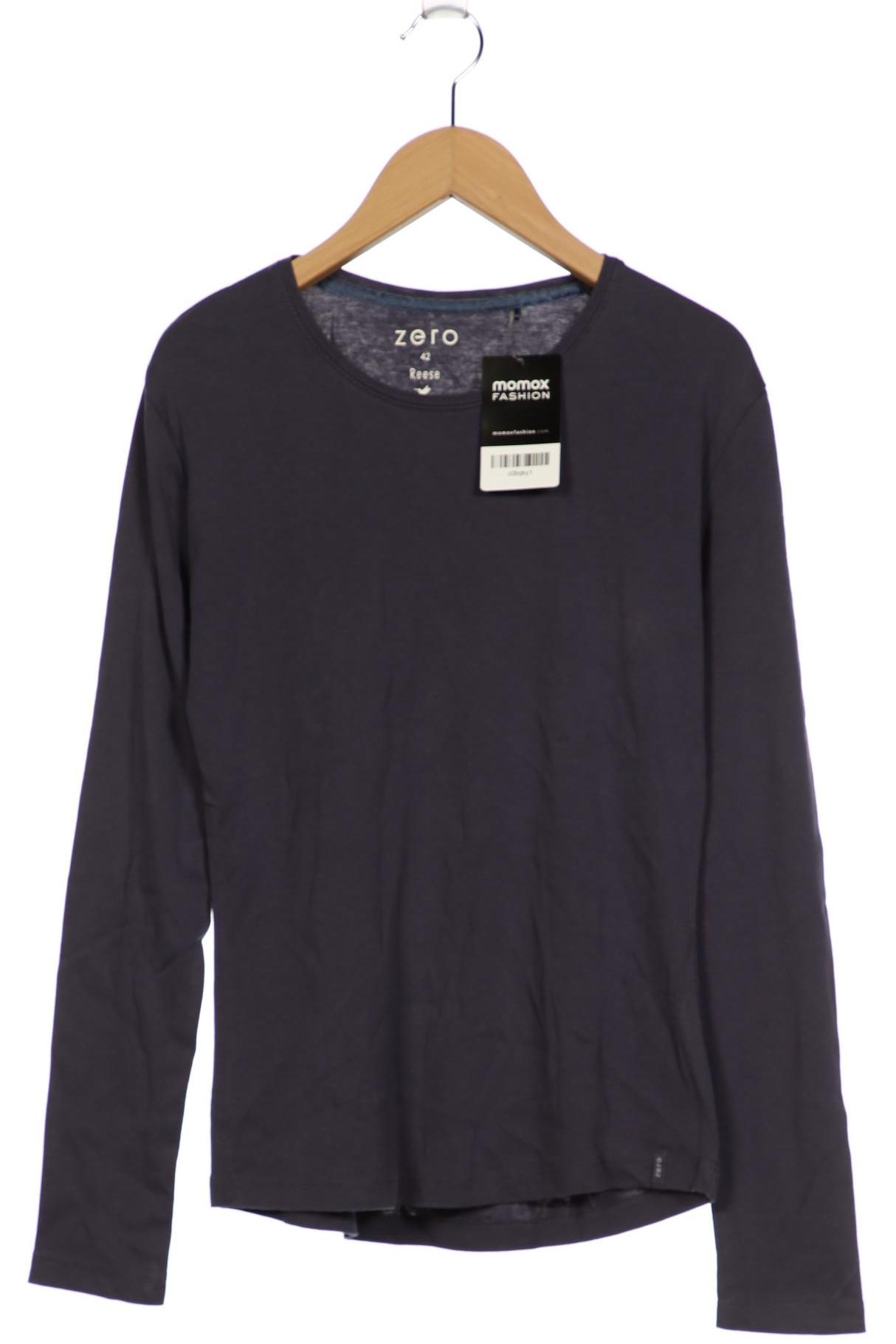 

Zero Damen Langarmshirt, marineblau, Gr. 42