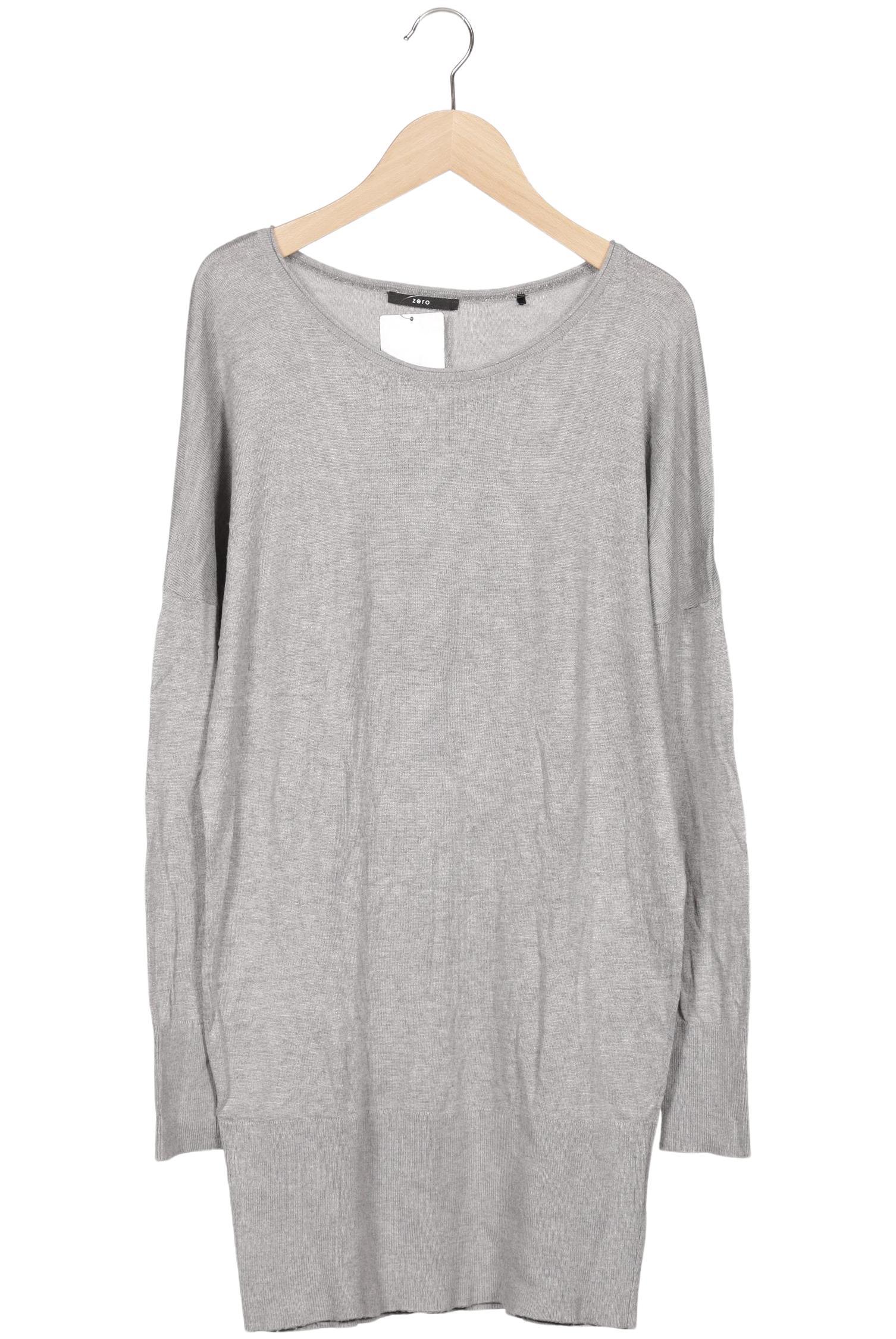 

Zero Damen Langarmshirt, grau, Gr. 38