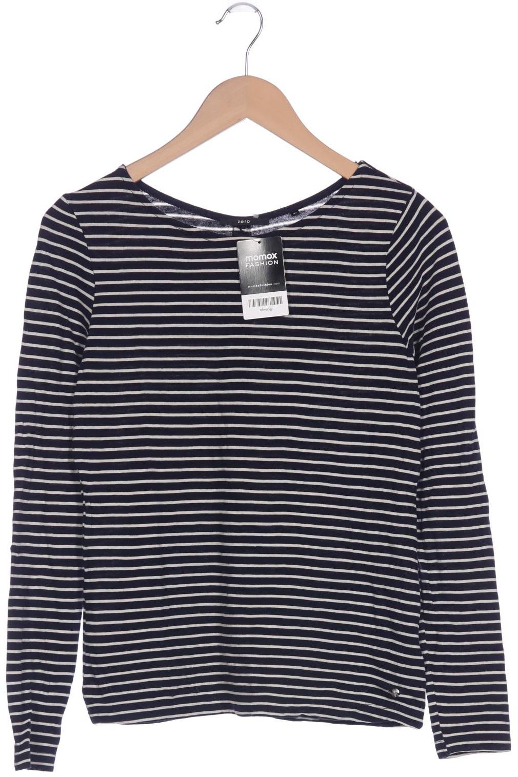 

Zero Damen Langarmshirt, marineblau, Gr. 34