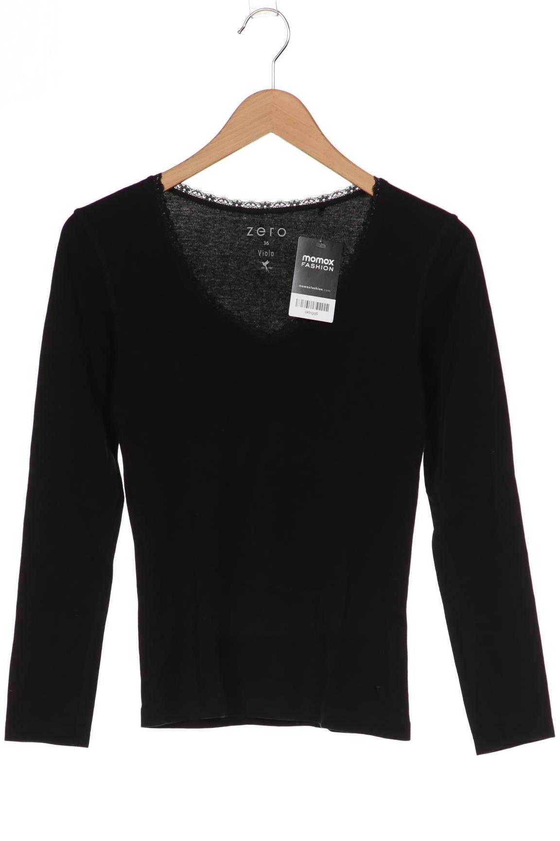 

ZERO Damen Langarmshirt, schwarz