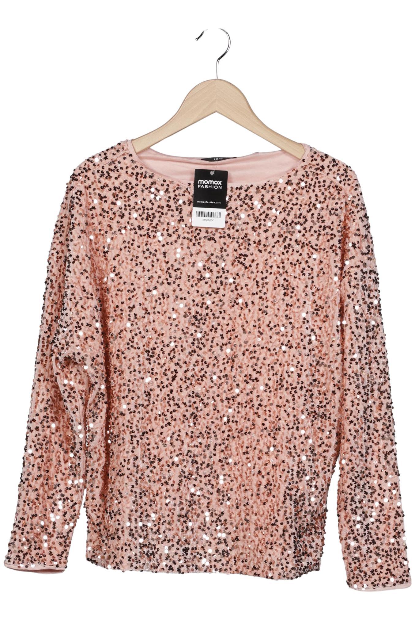 

Zero Damen Langarmshirt, pink, Gr. 42