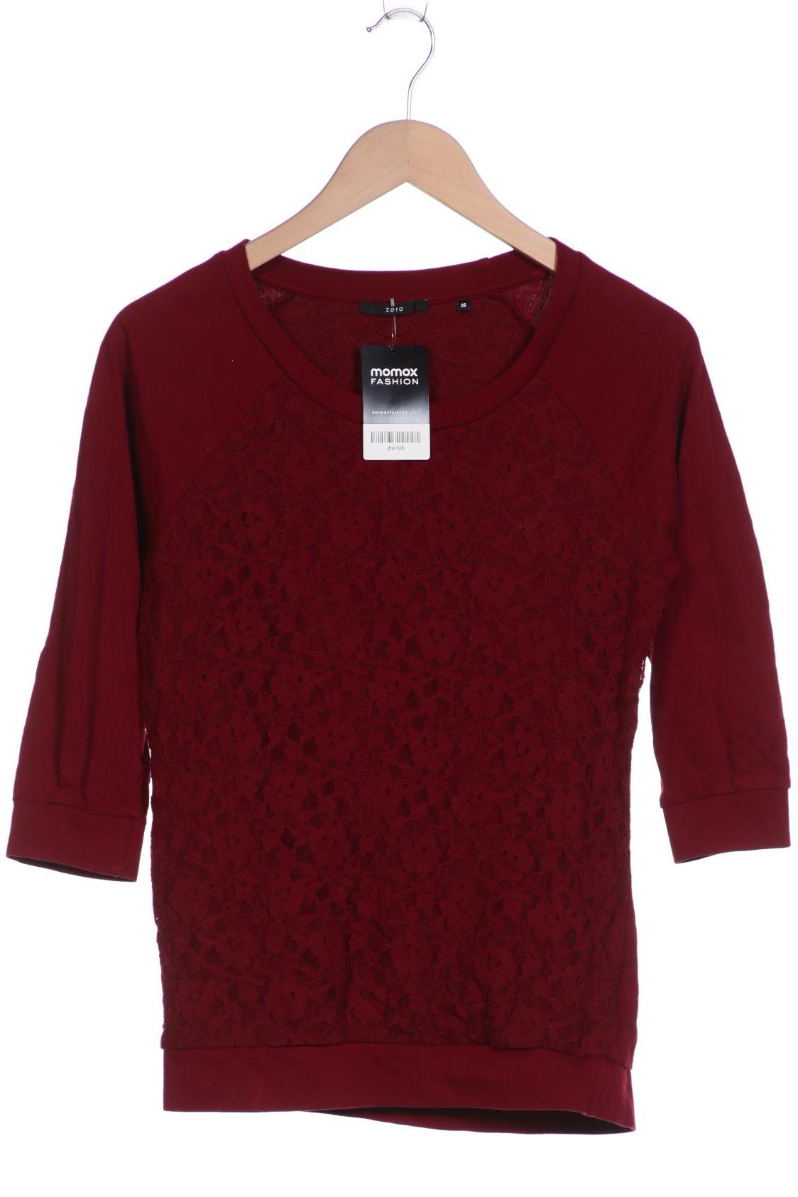 

ZERO Damen Langarmshirt, bordeaux