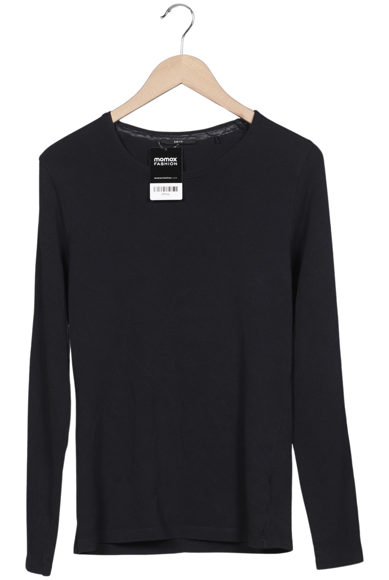 

Zero Damen Langarmshirt, marineblau, Gr. 44