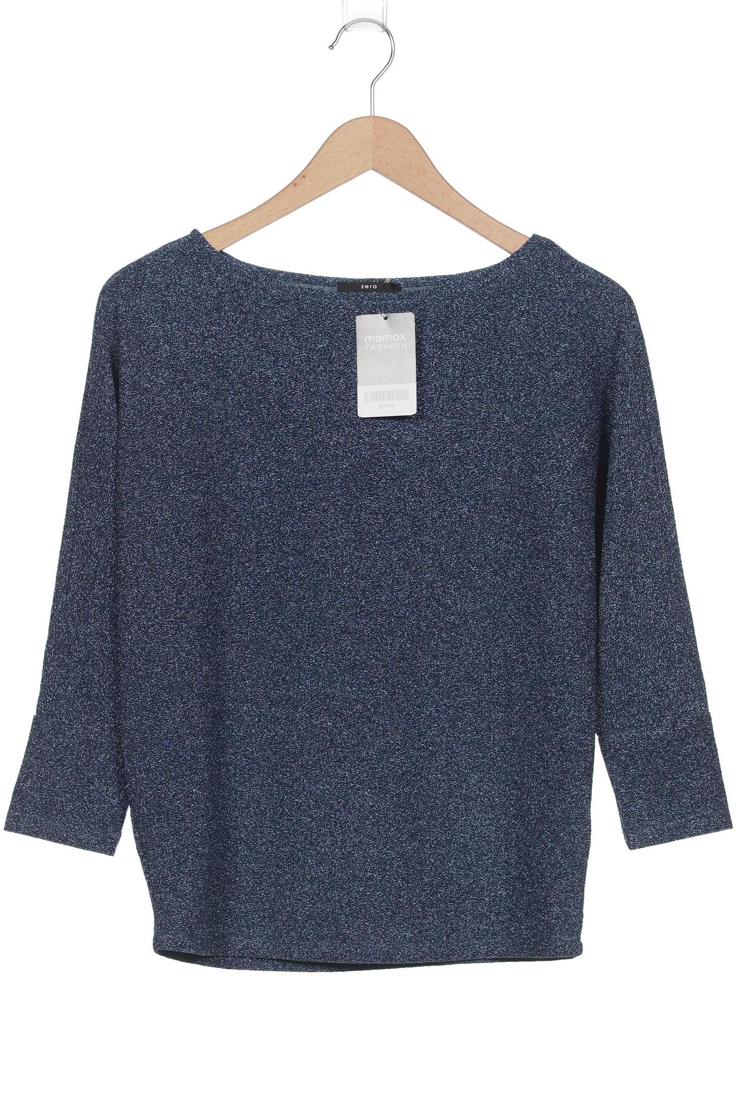 

Zero Damen Langarmshirt, marineblau, Gr. 38