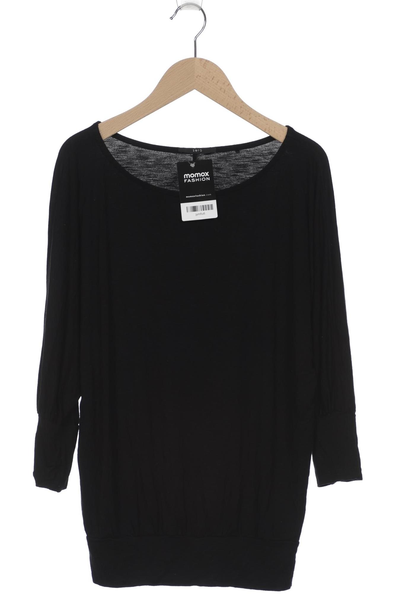 

Zero Damen Langarmshirt, schwarz, Gr. 34