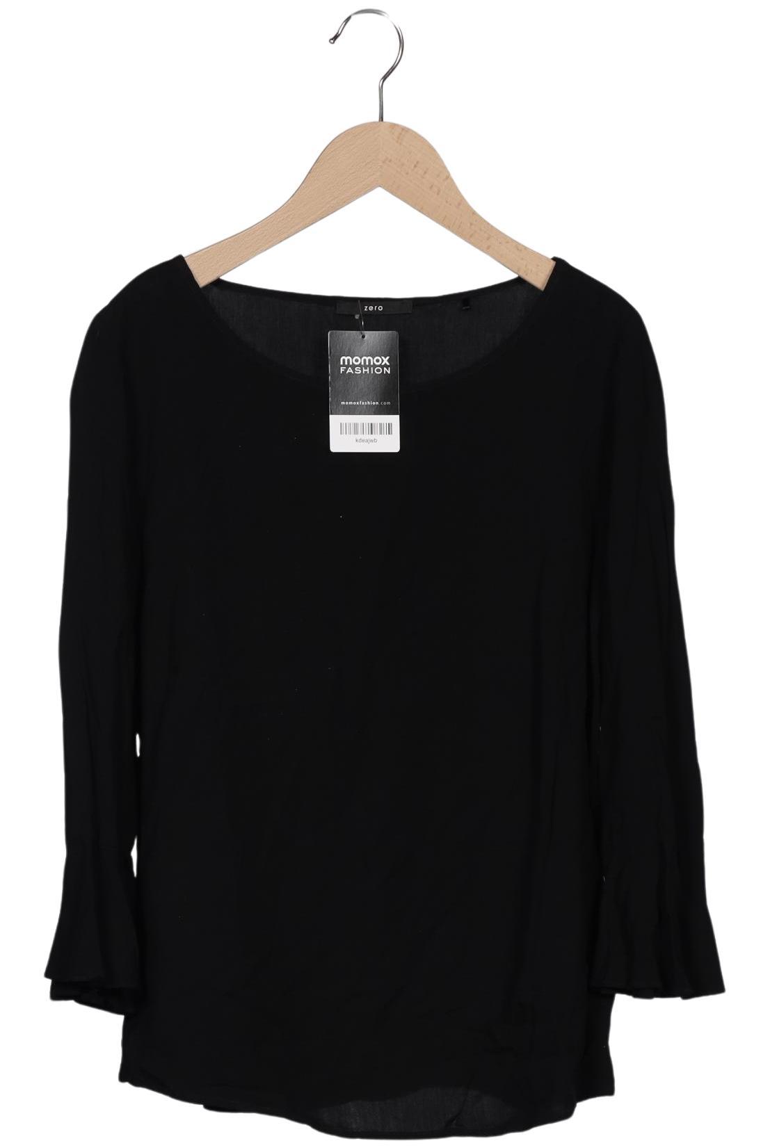 

Zero Damen Langarmshirt, schwarz, Gr. 36