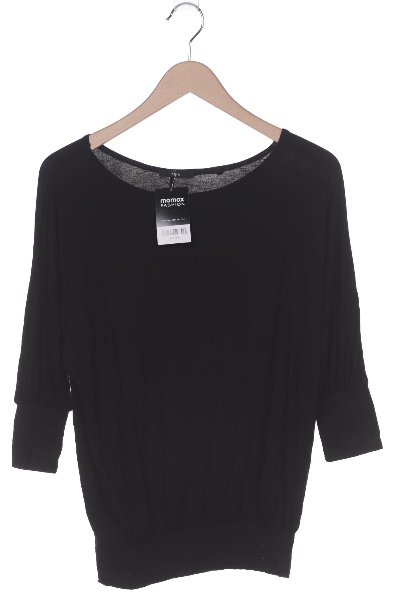 

Zero Damen Langarmshirt, schwarz, Gr. 34