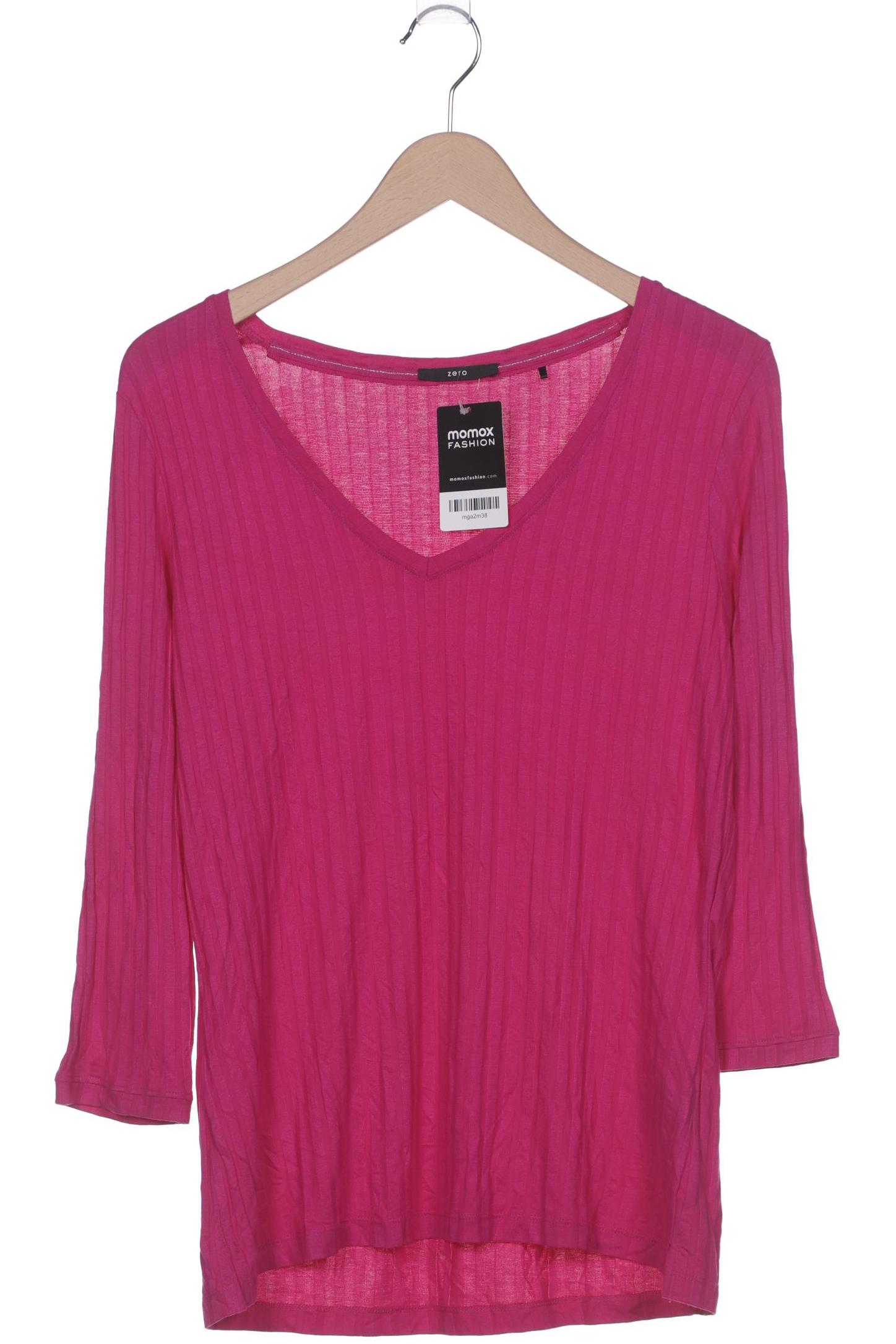 

Zero Damen Langarmshirt, pink, Gr. 44