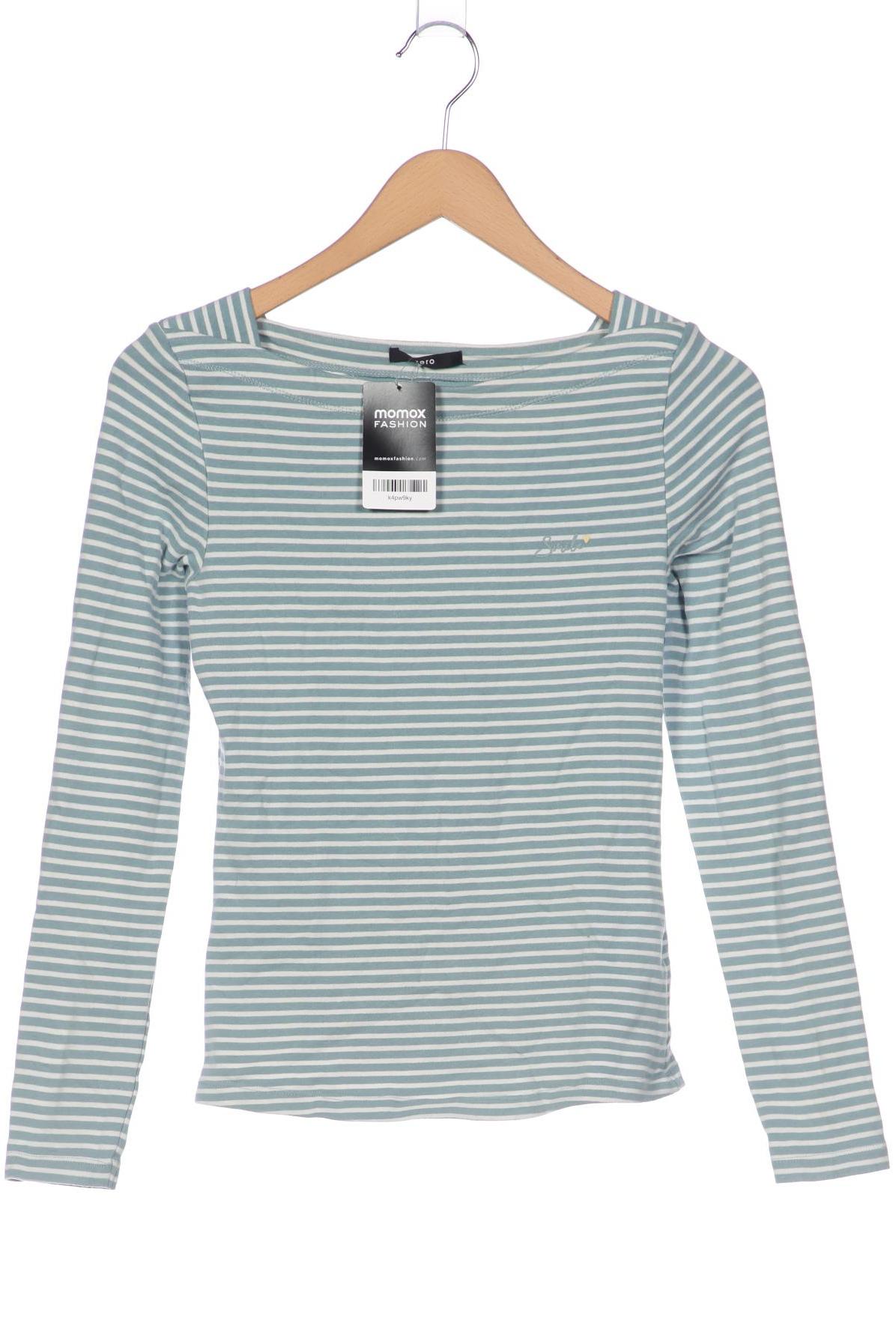 

Zero Damen Langarmshirt, hellblau, Gr. 36