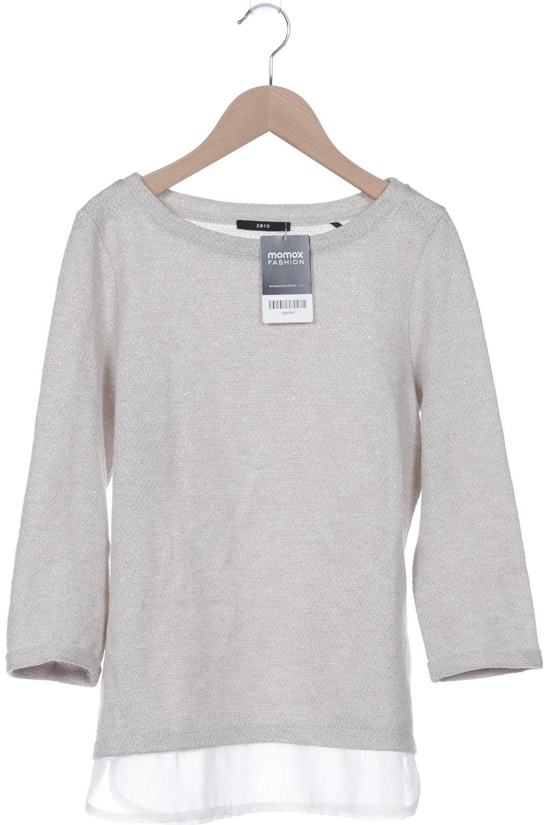 

Zero Damen Langarmshirt, grau, Gr. 36