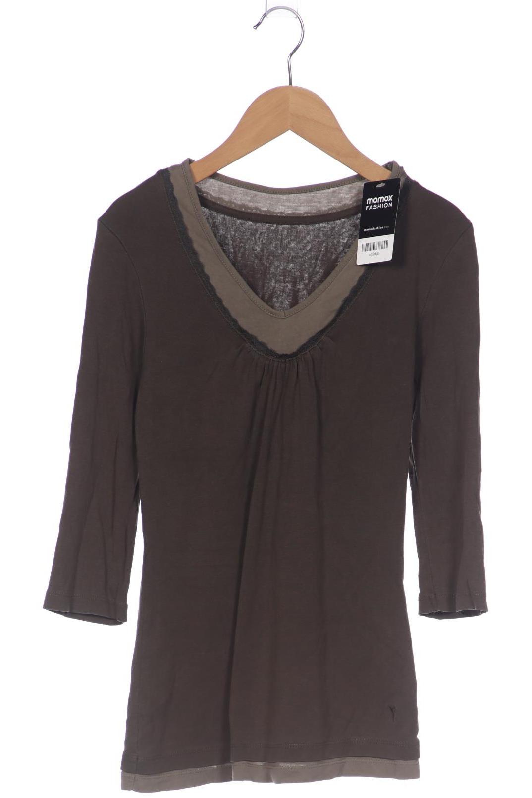 

Zero Damen Langarmshirt, grün, Gr. 34