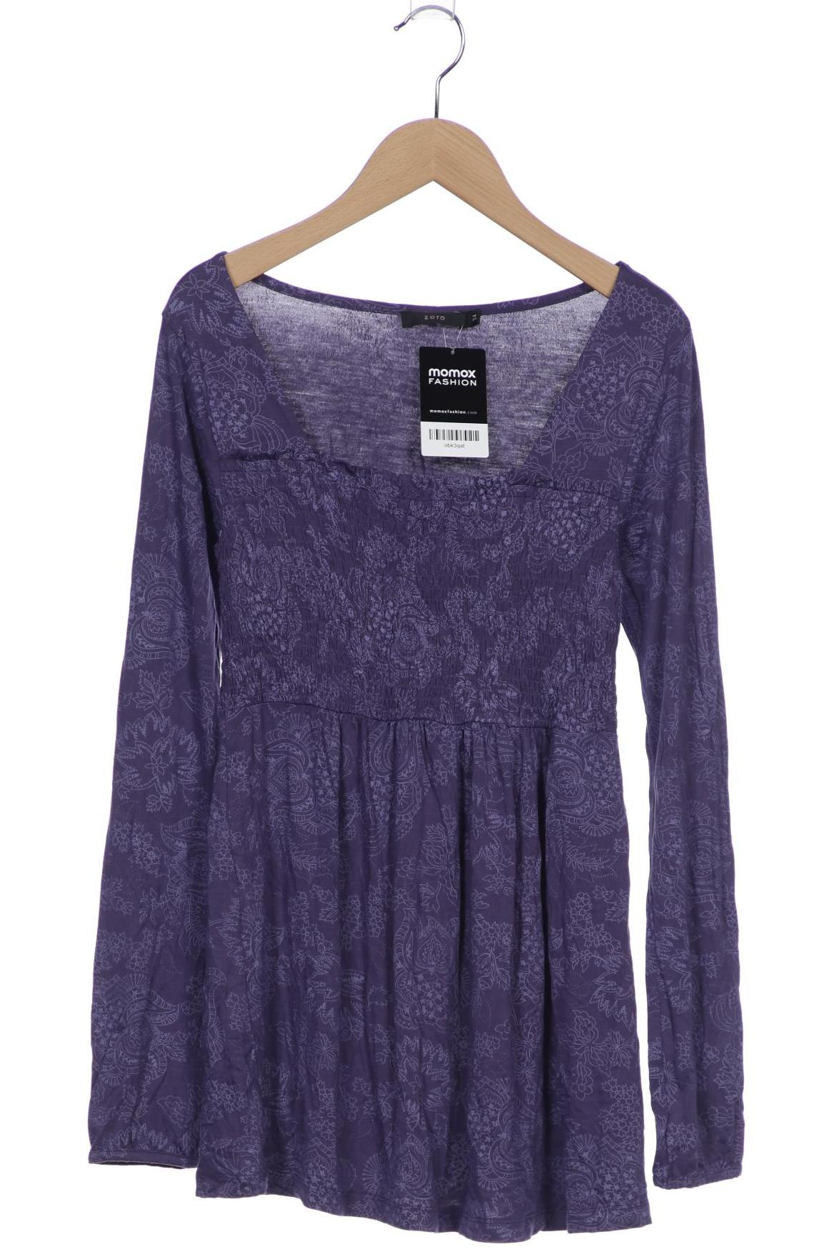 

Zero Damen Langarmshirt, flieder, Gr. 34