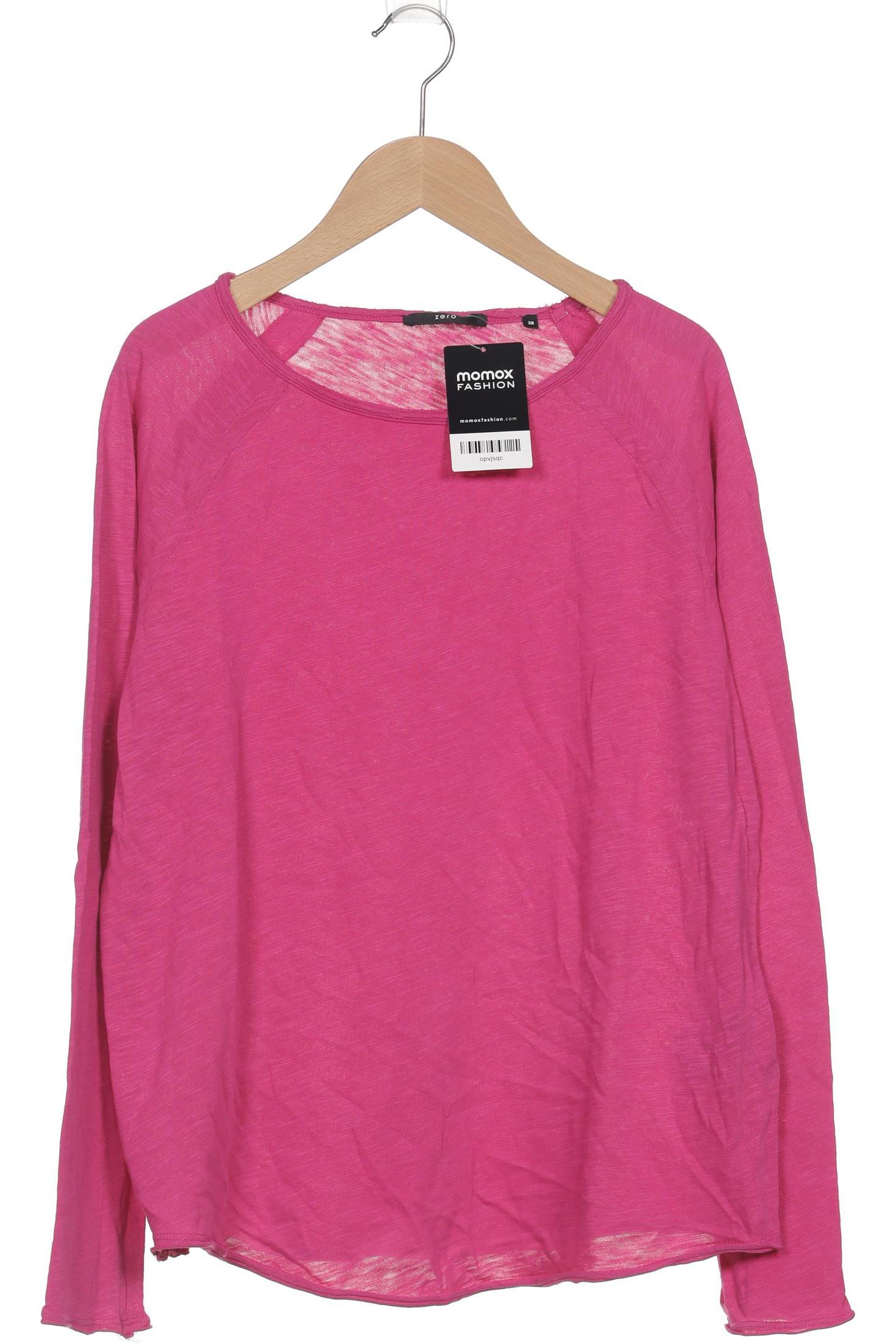 

Zero Damen Langarmshirt, pink, Gr. 38