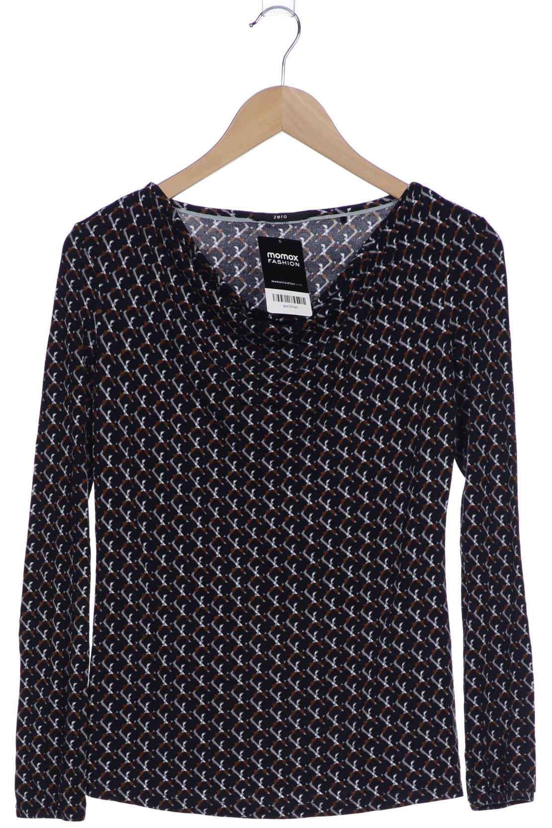 

Zero Damen Langarmshirt, marineblau, Gr. 34
